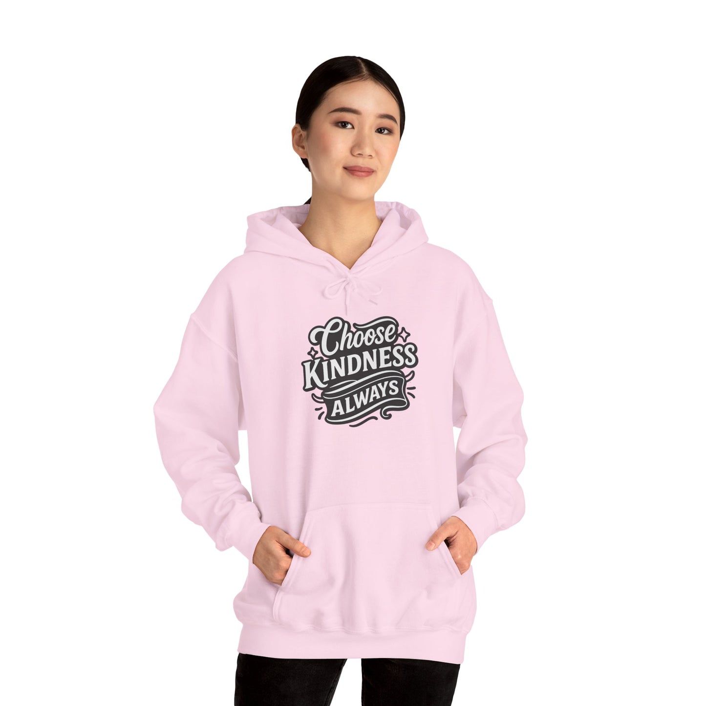 Choose Kindness Unisex Hoodie | Positive Vibes Sweatshirt | Gifts for Friends | Casual Comfort Wear | Ideal for Everyday & Holidays