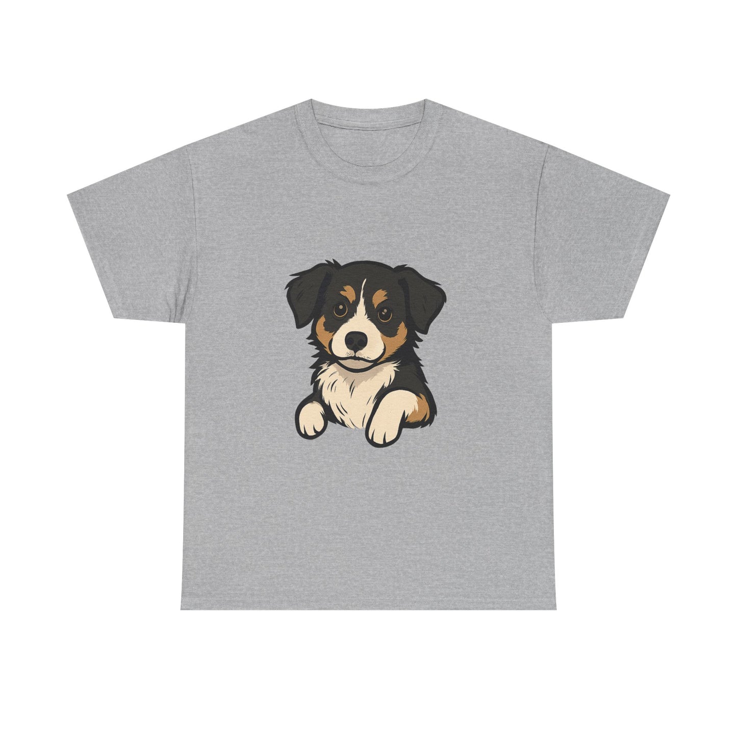 Adorable Dog Graphic Tee, Pet Lover Shirt, Gift for Dog Owners, Casual Everyday Wear, Doggie Vibes T-Shirt