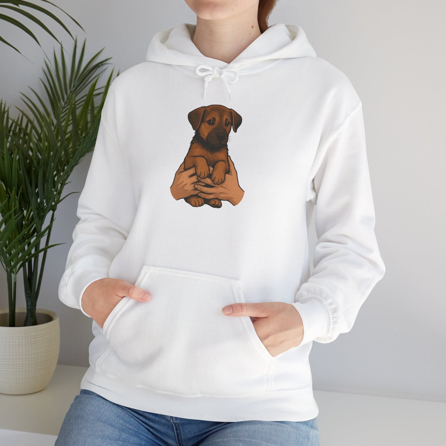 Cozy Pet Lover Hoodie, Dog Sweatshirt, Cute Animal Gift, Unisex Comfortable Sweatshirt, Pet-Themed Hoodie