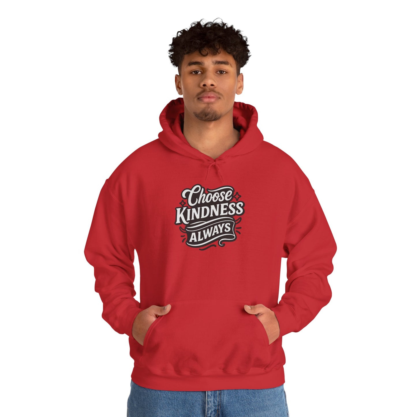 Choose Kindness Unisex Hoodie | Positive Vibes Sweatshirt | Gifts for Friends | Casual Comfort Wear | Ideal for Everyday & Holidays