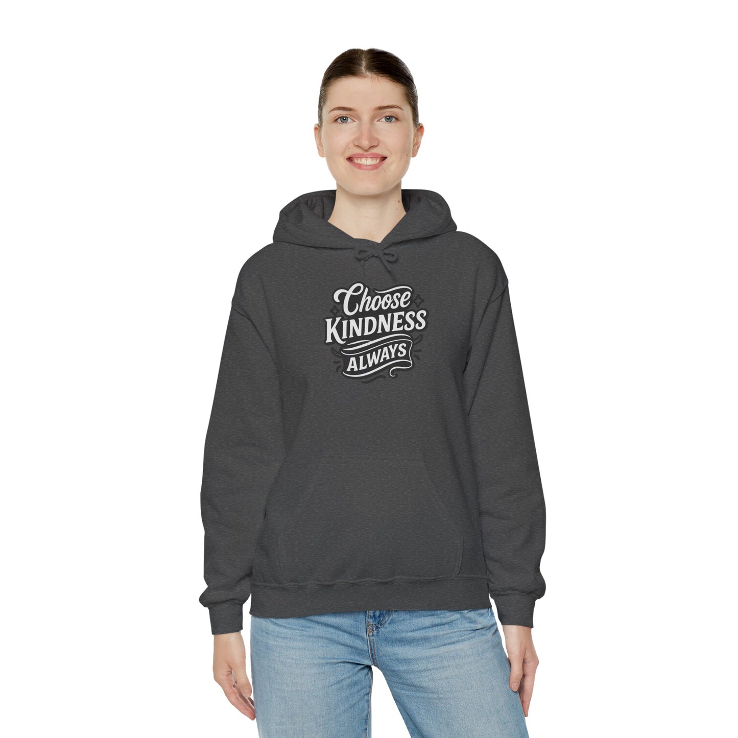 Choose Kindness Unisex Hoodie | Positive Vibes Sweatshirt | Gifts for Friends | Casual Comfort Wear | Ideal for Everyday & Holidays