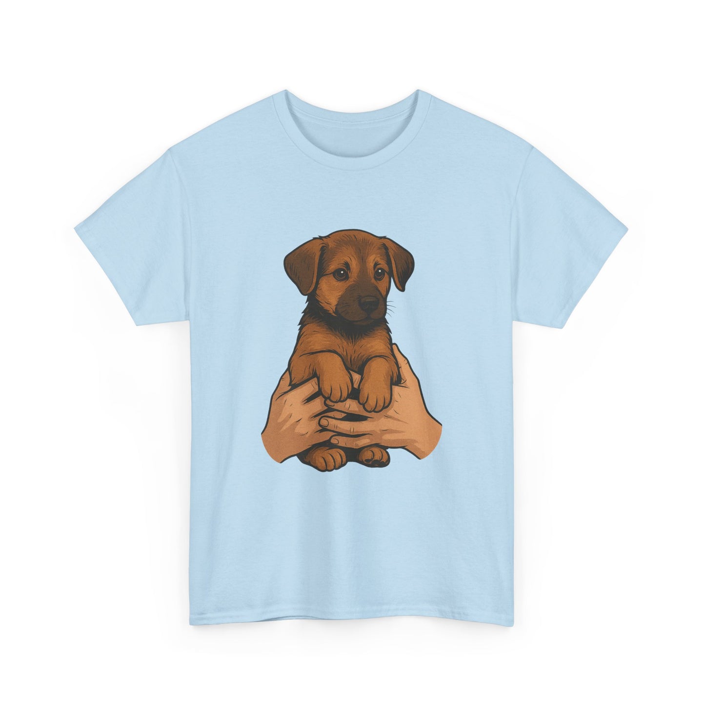 Adorable Puppy Love Unisex Tee - Perfect Gift for Dog Lovers, Animal Rescue Advocates, Pet Adoption Events, Casual Wear, Gift for Dogs