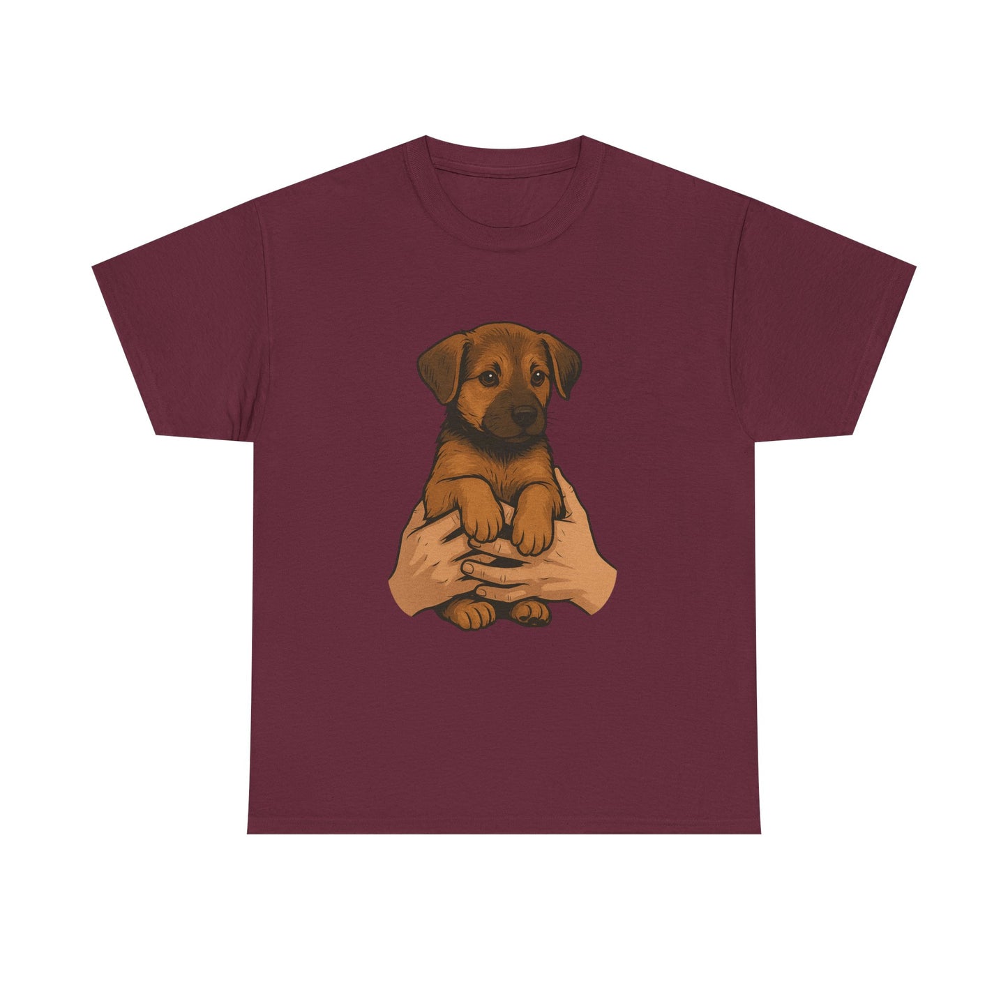 Adorable Puppy Love Unisex Tee - Perfect Gift for Dog Lovers, Animal Rescue Advocates, Pet Adoption Events, Casual Wear, Gift for Dogs