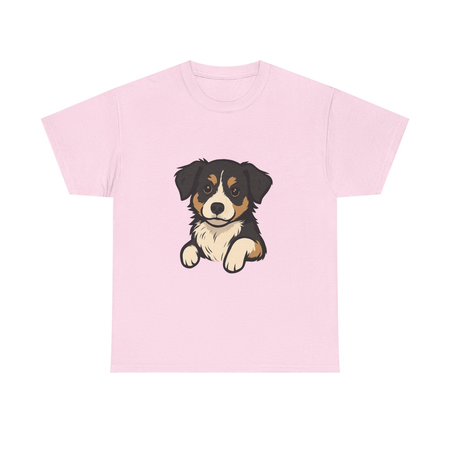 Adorable Dog Graphic Tee, Pet Lover Shirt, Gift for Dog Owners, Casual Everyday Wear, Doggie Vibes T-Shirt