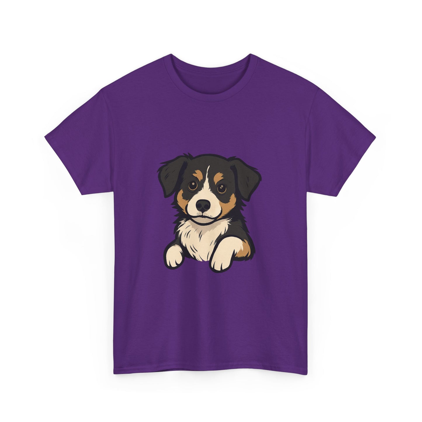 Adorable Dog Graphic Tee, Pet Lover Shirt, Gift for Dog Owners, Casual Everyday Wear, Doggie Vibes T-Shirt