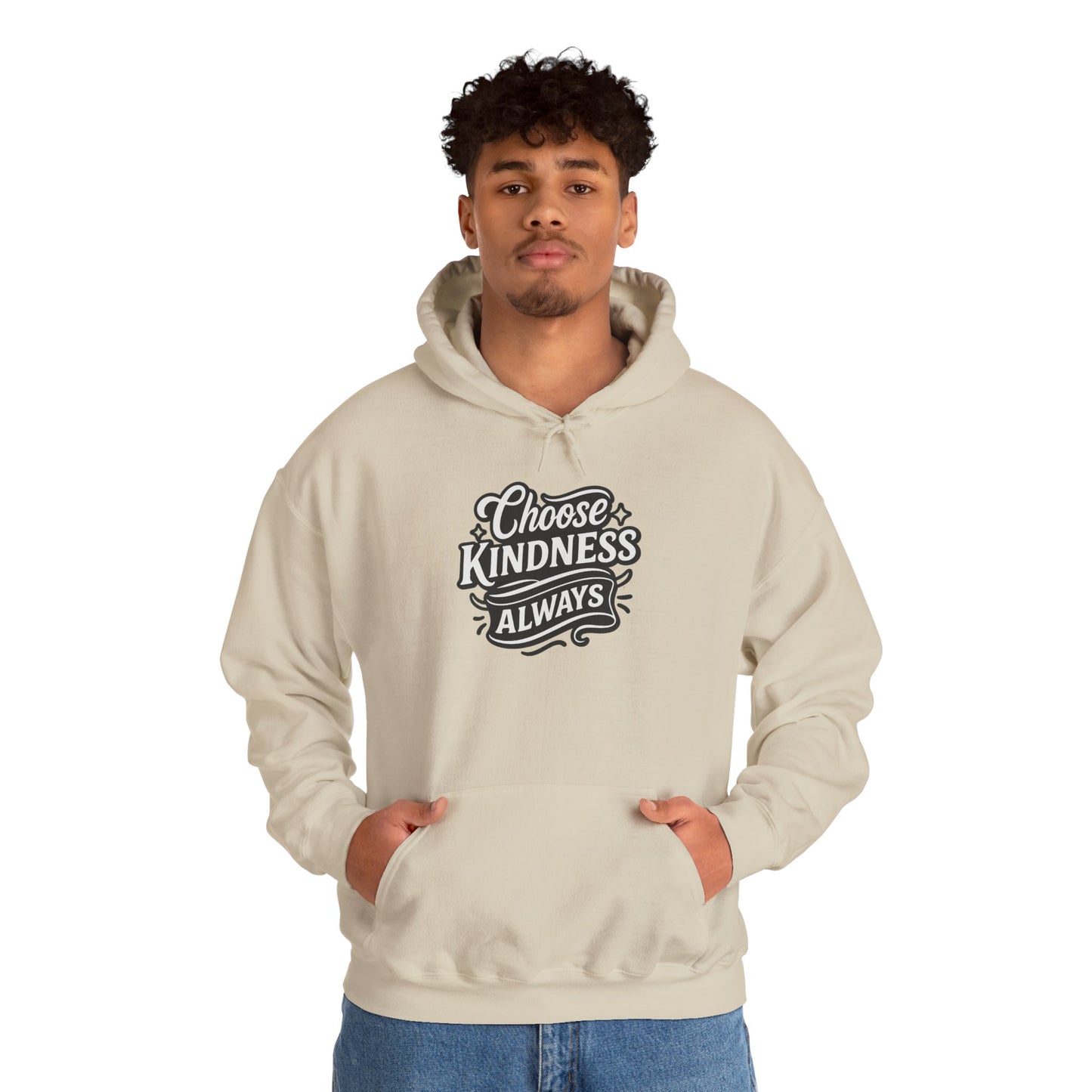 Choose Kindness Unisex Hoodie | Positive Vibes Sweatshirt | Gifts for Friends | Casual Comfort Wear | Ideal for Everyday & Holidays