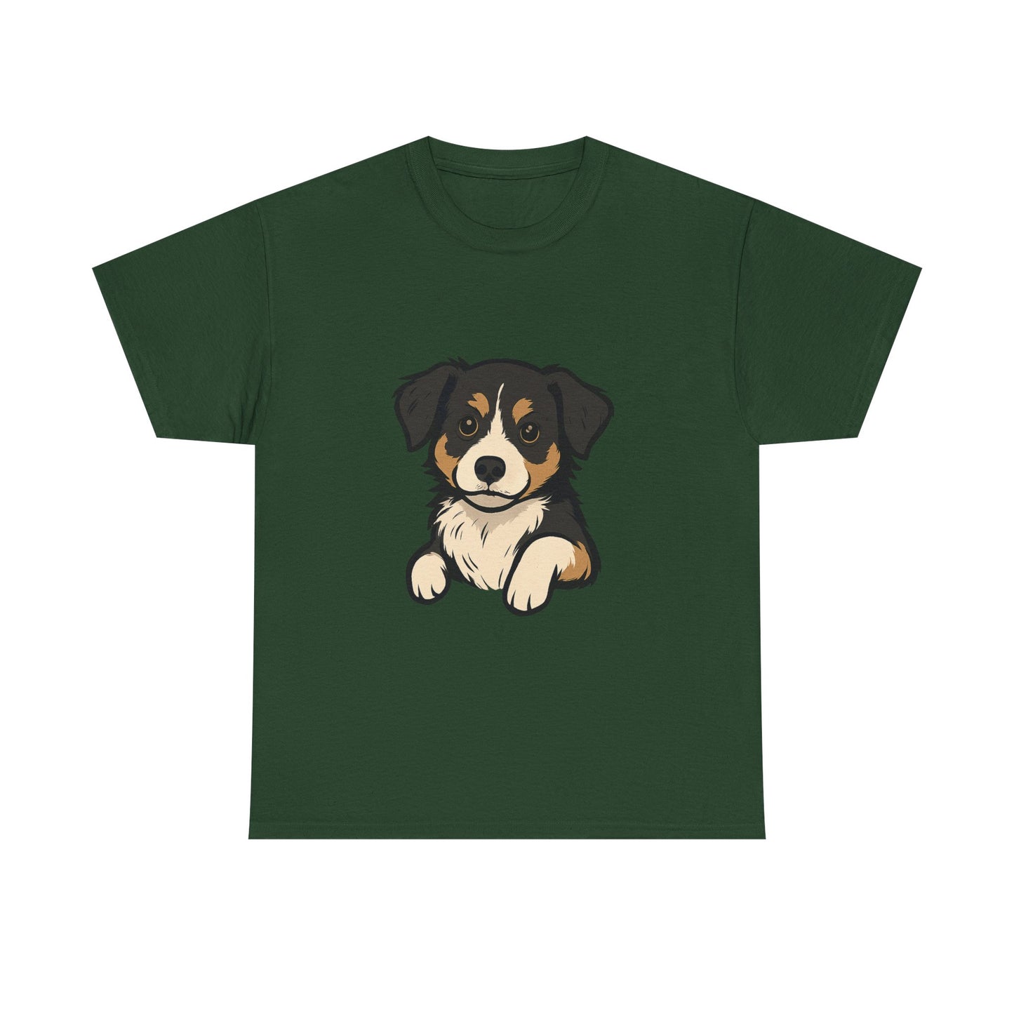 Adorable Dog Graphic Tee, Pet Lover Shirt, Gift for Dog Owners, Casual Everyday Wear, Doggie Vibes T-Shirt