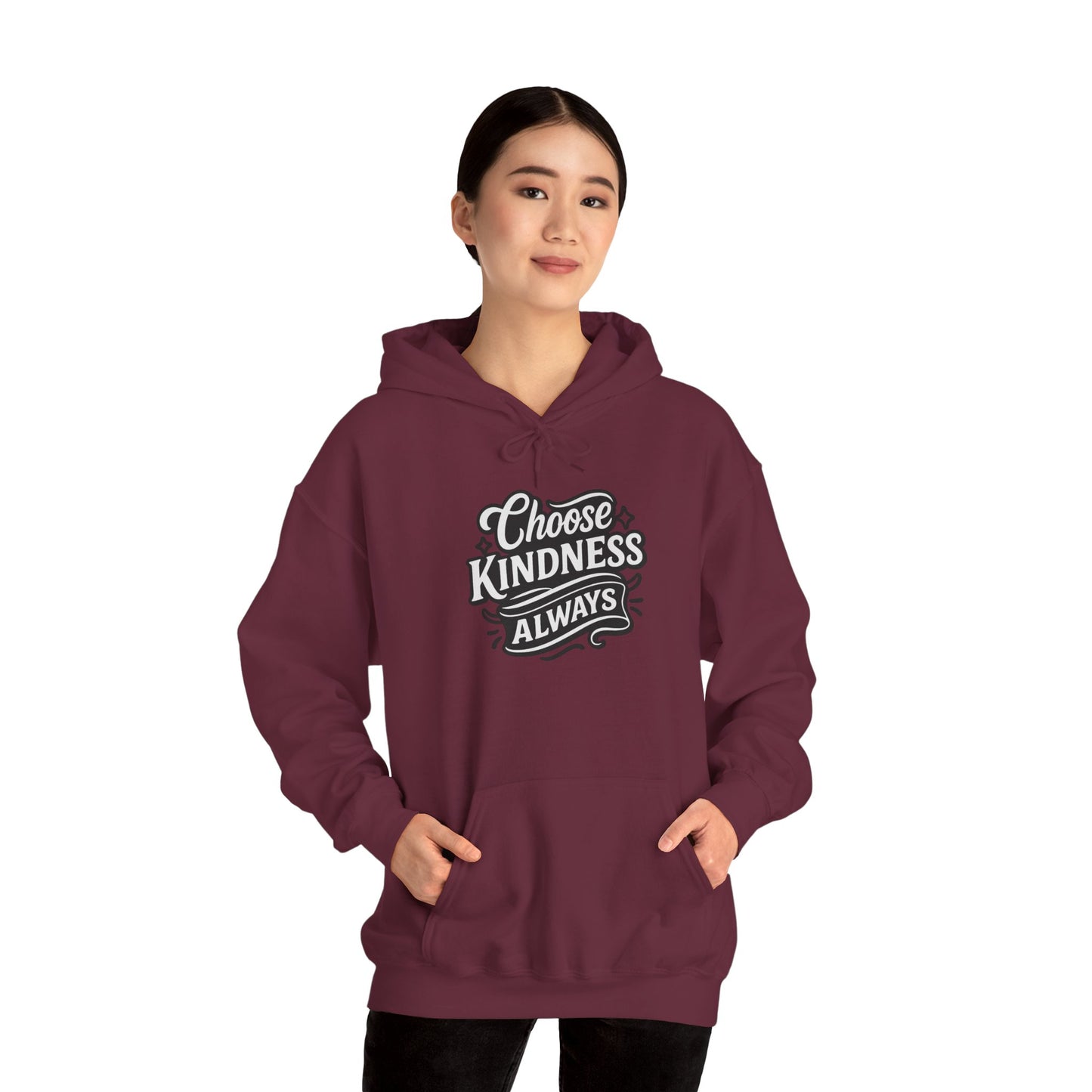 Choose Kindness Unisex Hoodie | Positive Vibes Sweatshirt | Gifts for Friends | Casual Comfort Wear | Ideal for Everyday & Holidays