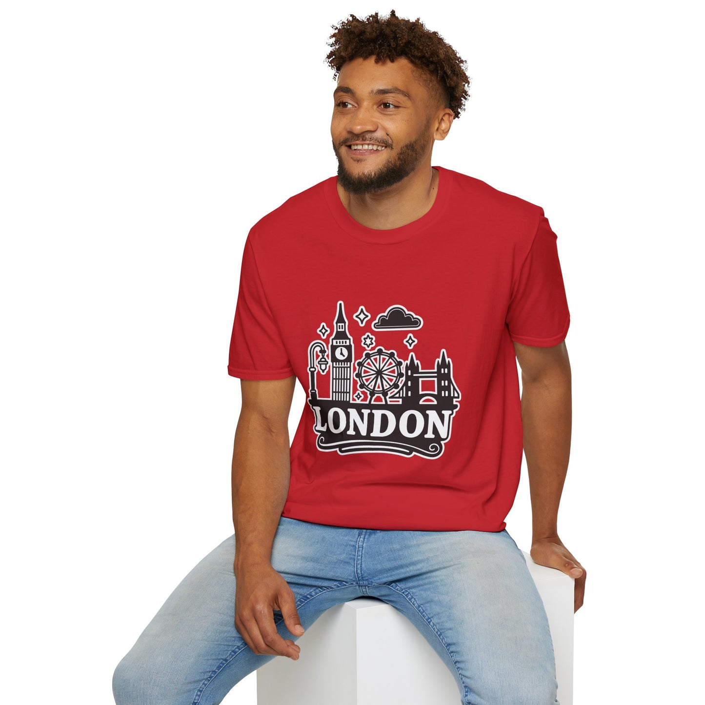 London Skyline Graphic Unisex T-Shirt, Travel Shirt, City Lover Gift, Holiday Apparel, Souvenir Tee