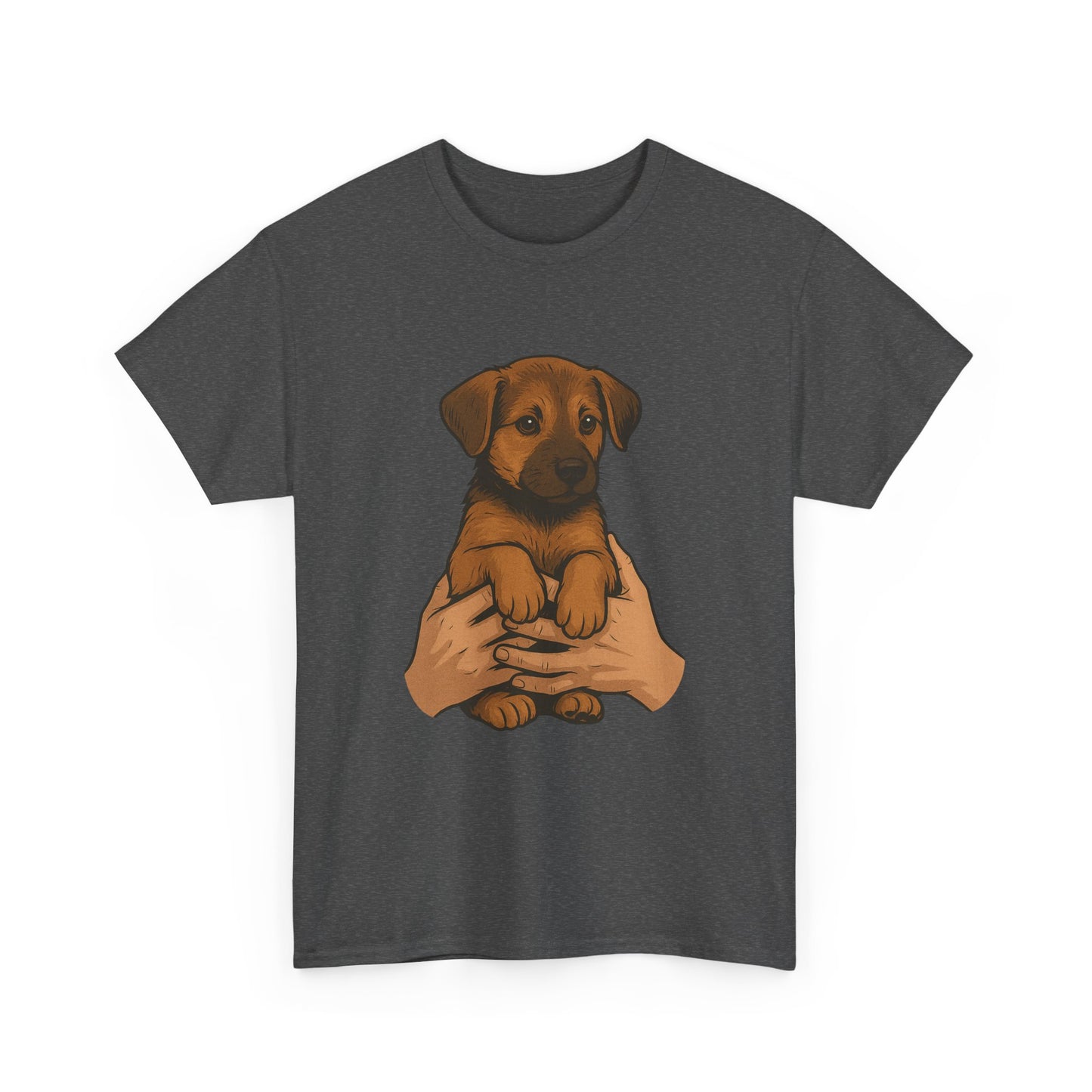 Adorable Puppy Love Unisex Tee - Perfect Gift for Dog Lovers, Animal Rescue Advocates, Pet Adoption Events, Casual Wear, Gift for Dogs