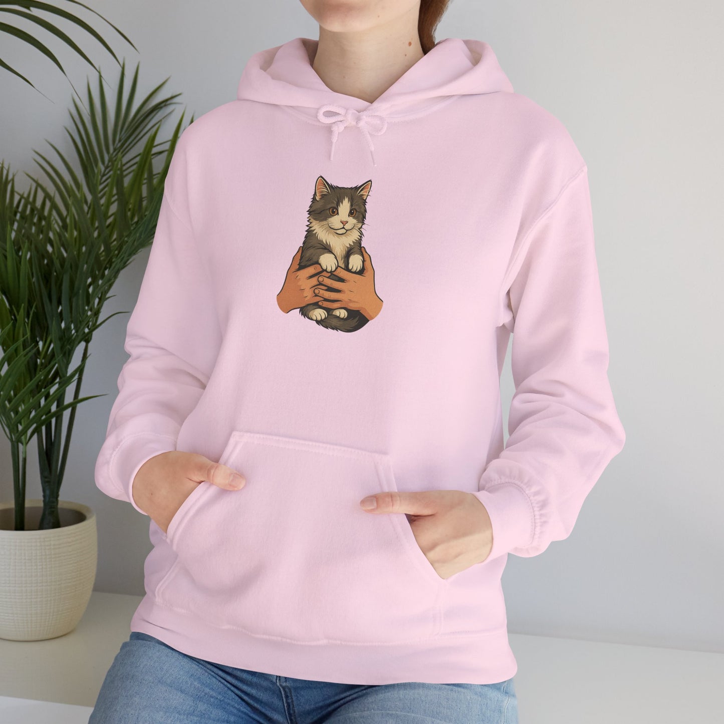 Cat Lover's Unisex Hoodie | Cozy Cat Sweatshirt, Gift for Cat Owners, Cute Animal Apparel, Perfect for Casual Outings, Birthday Present