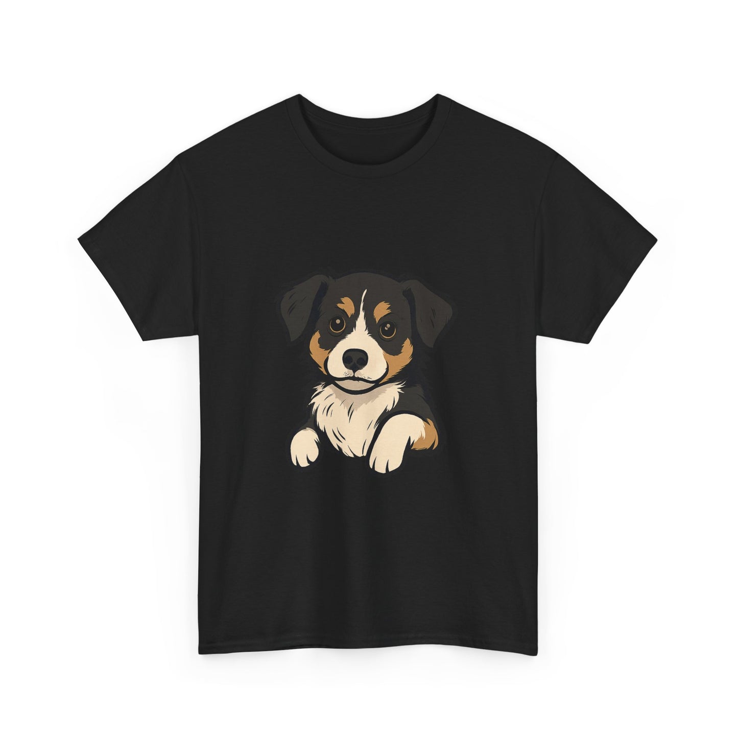 Adorable Dog Graphic Tee, Pet Lover Shirt, Gift for Dog Owners, Casual Everyday Wear, Doggie Vibes T-Shirt