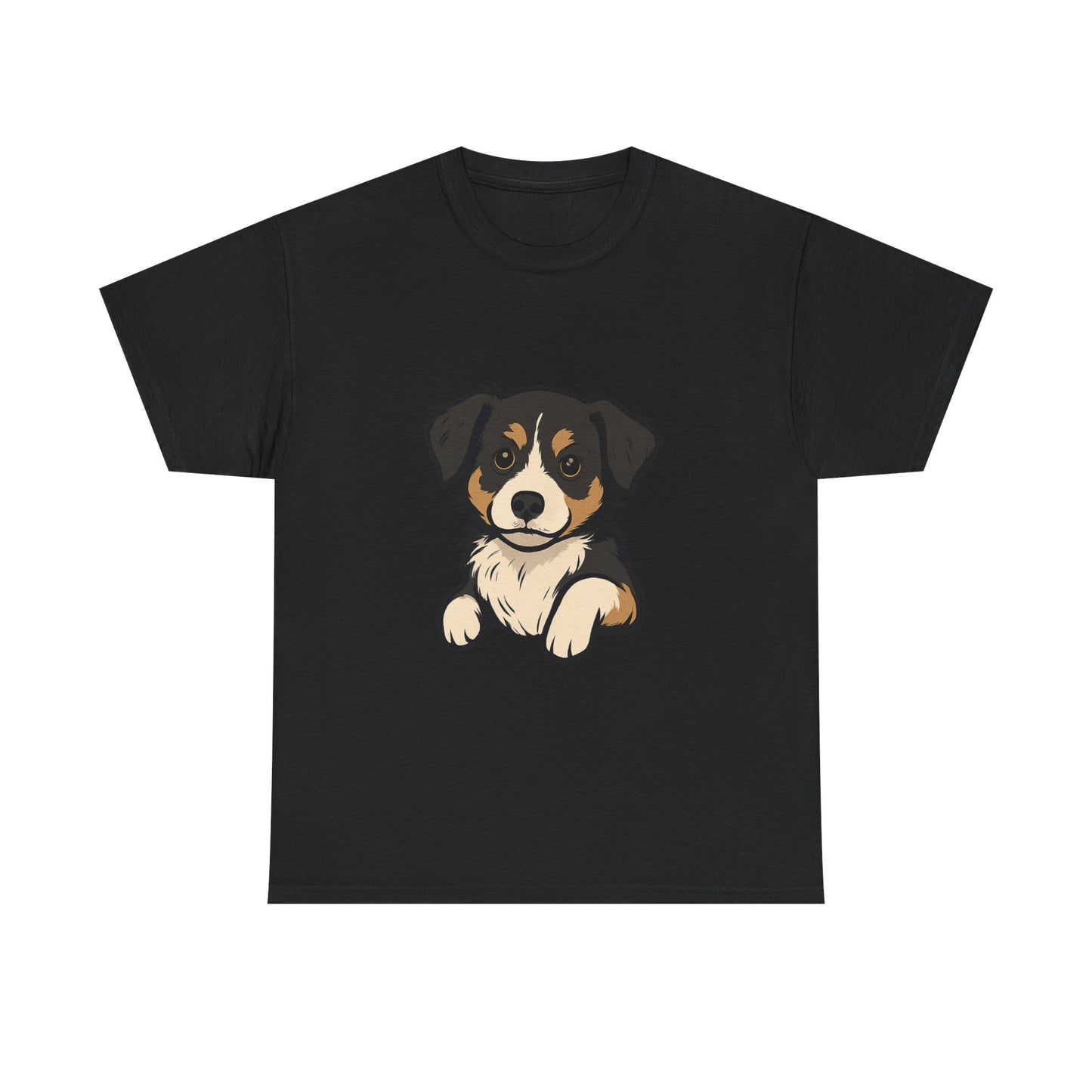 Adorable Dog Graphic Tee, Pet Lover Shirt, Gift for Dog Owners, Casual Everyday Wear, Doggie Vibes T-Shirt
