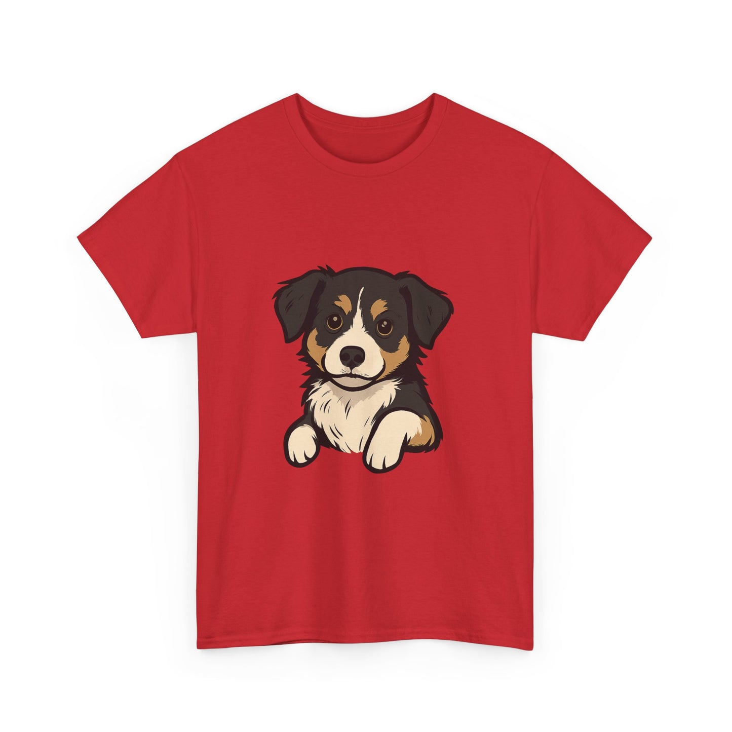 Adorable Dog Graphic Tee, Pet Lover Shirt, Gift for Dog Owners, Casual Everyday Wear, Doggie Vibes T-Shirt