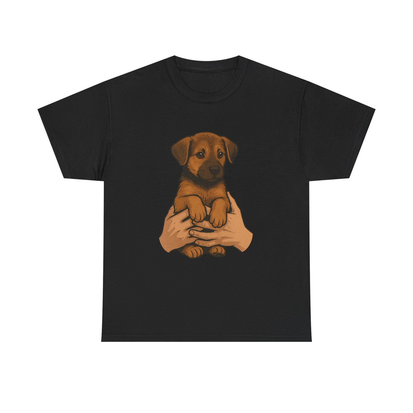 Adorable Puppy Love Unisex Tee - Perfect Gift for Dog Lovers, Animal Rescue Advocates, Pet Adoption Events, Casual Wear, Gift for Dogs