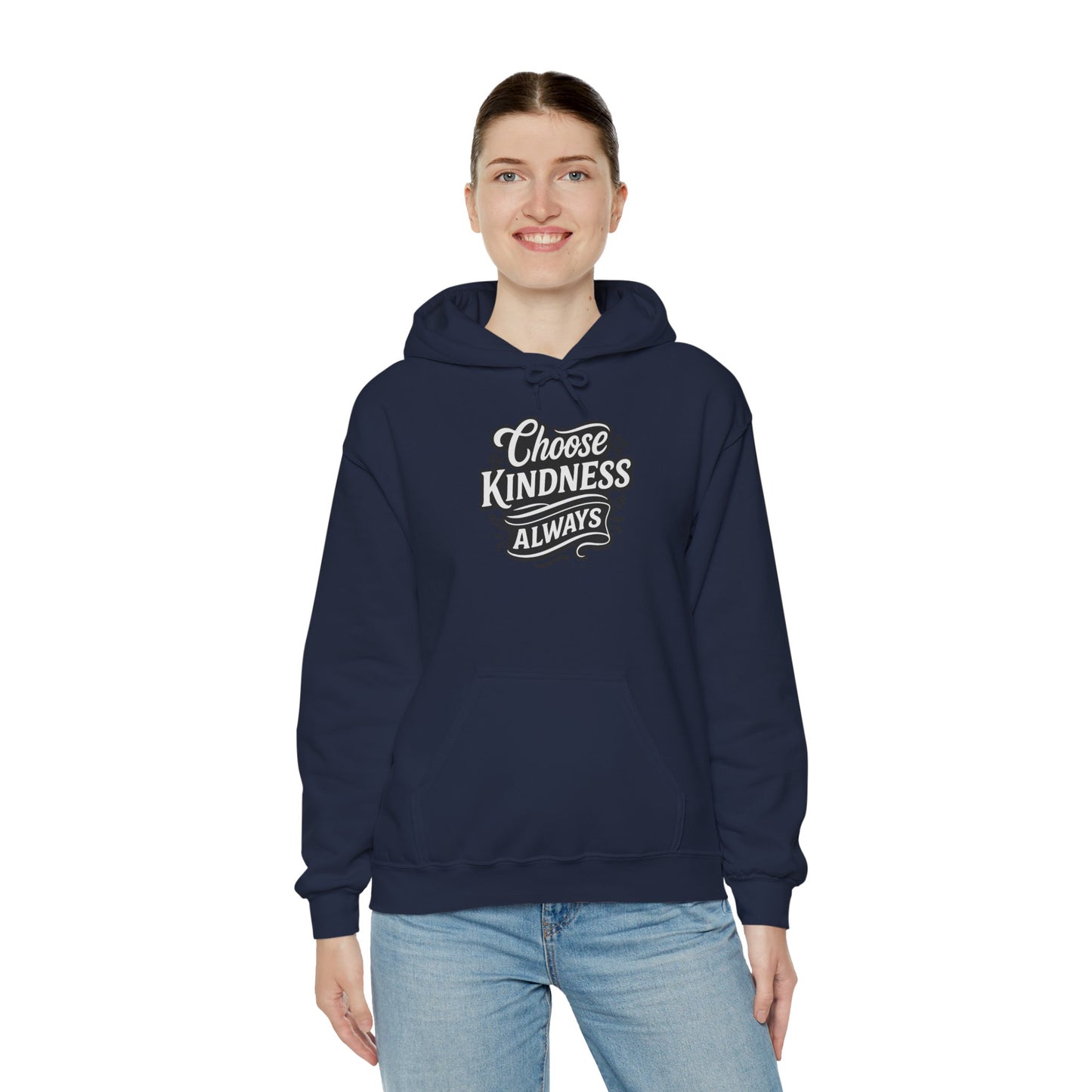 Choose Kindness Unisex Hoodie | Positive Vibes Sweatshirt | Gifts for Friends | Casual Comfort Wear | Ideal for Everyday & Holidays