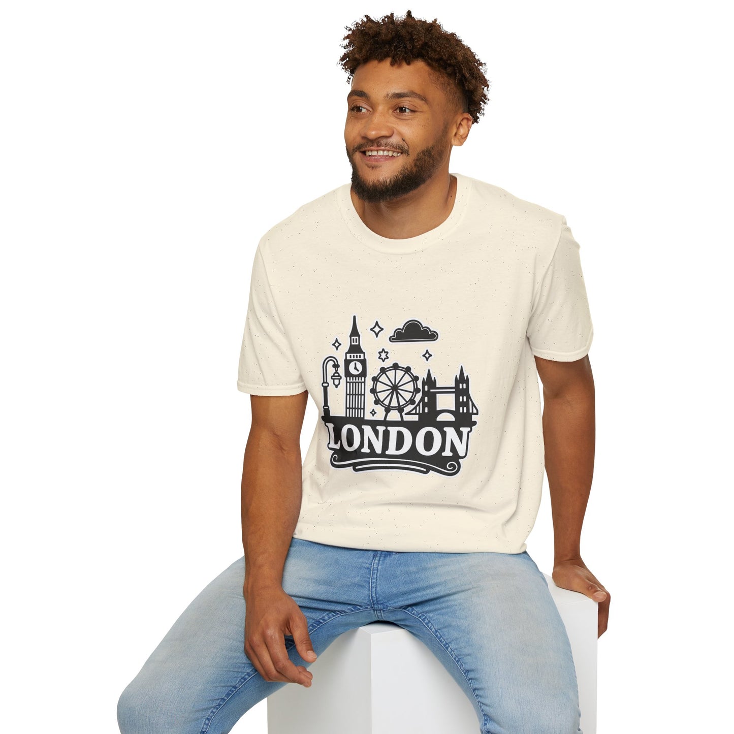 London Skyline Graphic Unisex T-Shirt, Travel Shirt, City Lover Gift, Holiday Apparel, Souvenir Tee