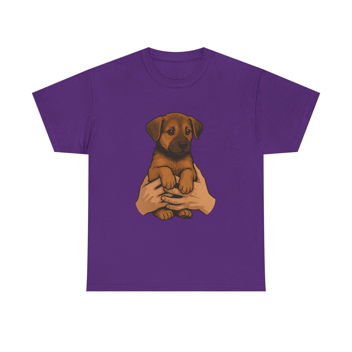 Adorable Puppy Love Unisex Tee - Perfect Gift for Dog Lovers, Animal Rescue Advocates, Pet Adoption Events, Casual Wear, Gift for Dogs