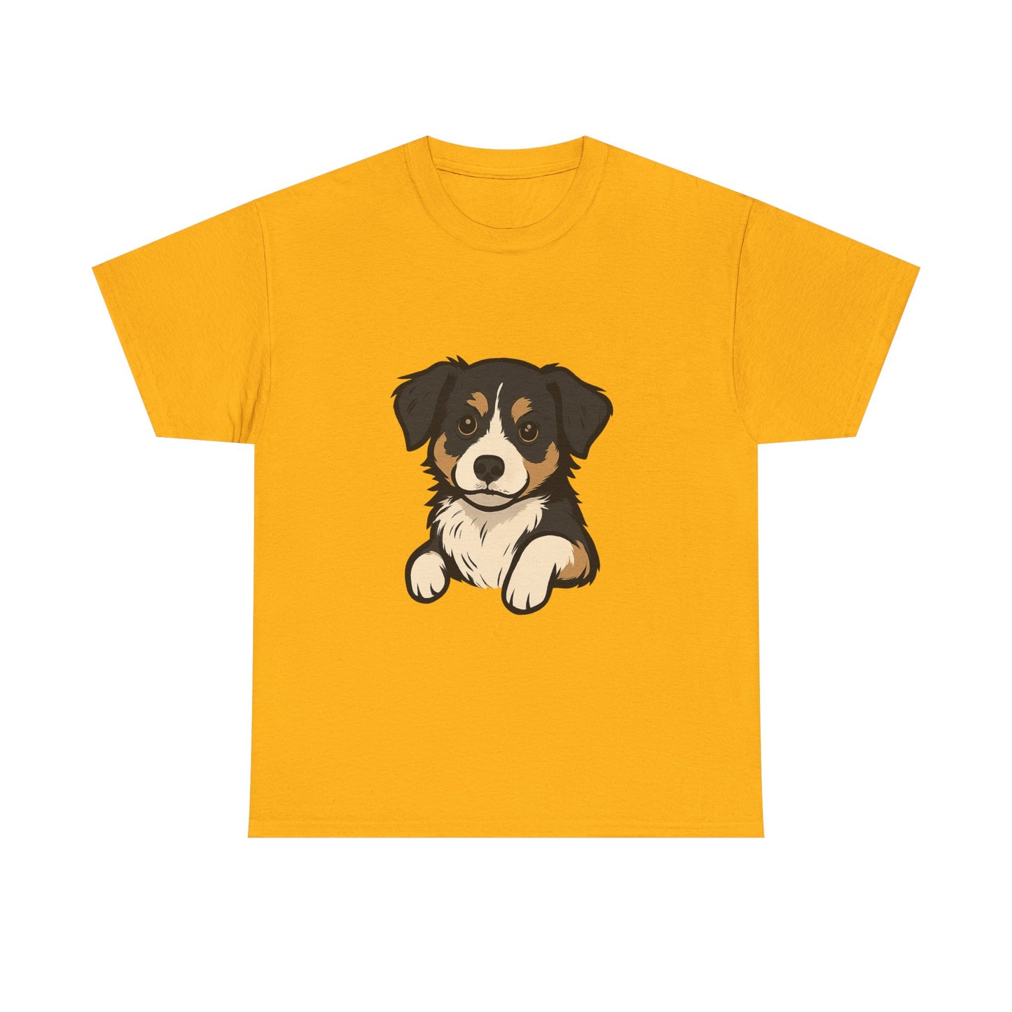 Adorable Dog Graphic Tee, Pet Lover Shirt, Gift for Dog Owners, Casual Everyday Wear, Doggie Vibes T-Shirt