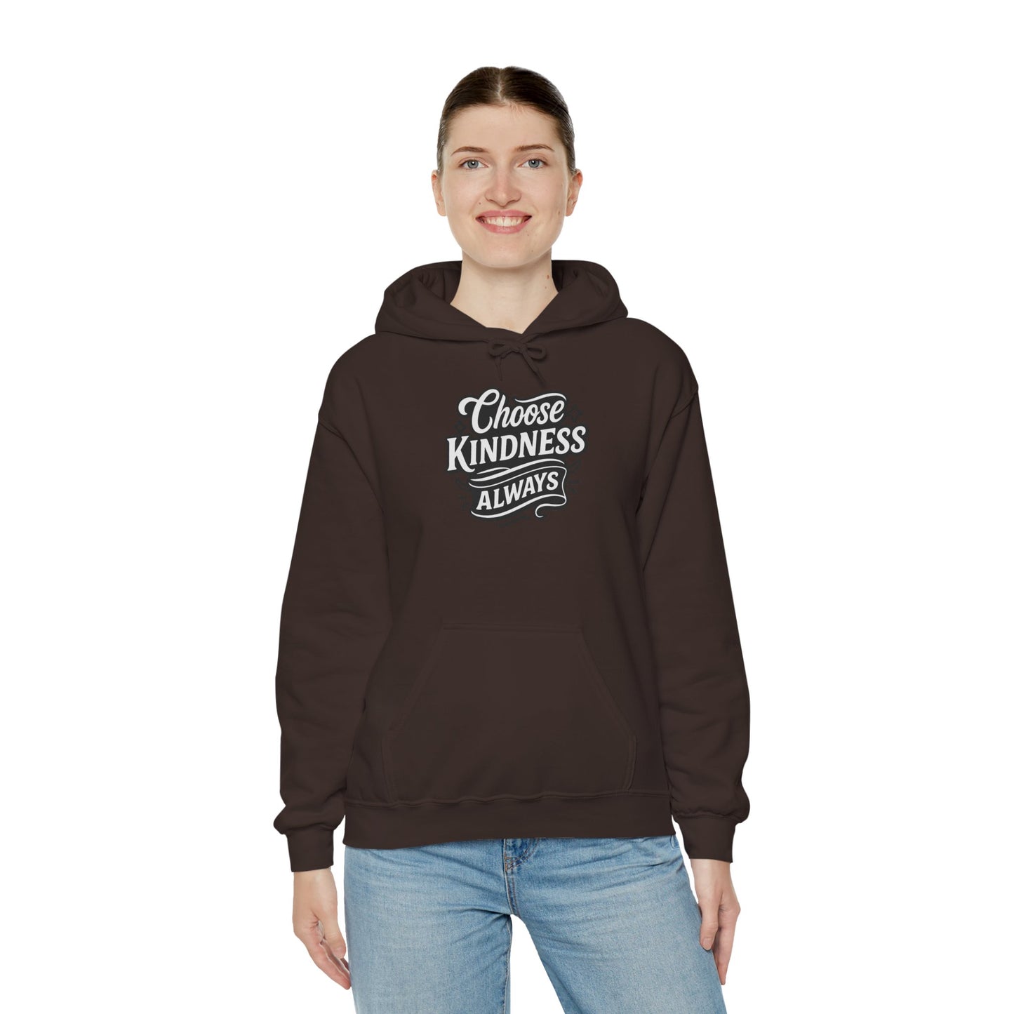 Choose Kindness Unisex Hoodie | Positive Vibes Sweatshirt | Gifts for Friends | Casual Comfort Wear | Ideal for Everyday & Holidays