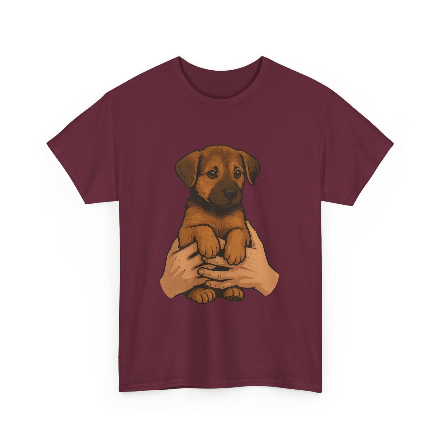 Adorable Puppy Love Unisex Tee - Perfect Gift for Dog Lovers, Animal Rescue Advocates, Pet Adoption Events, Casual Wear, Gift for Dogs