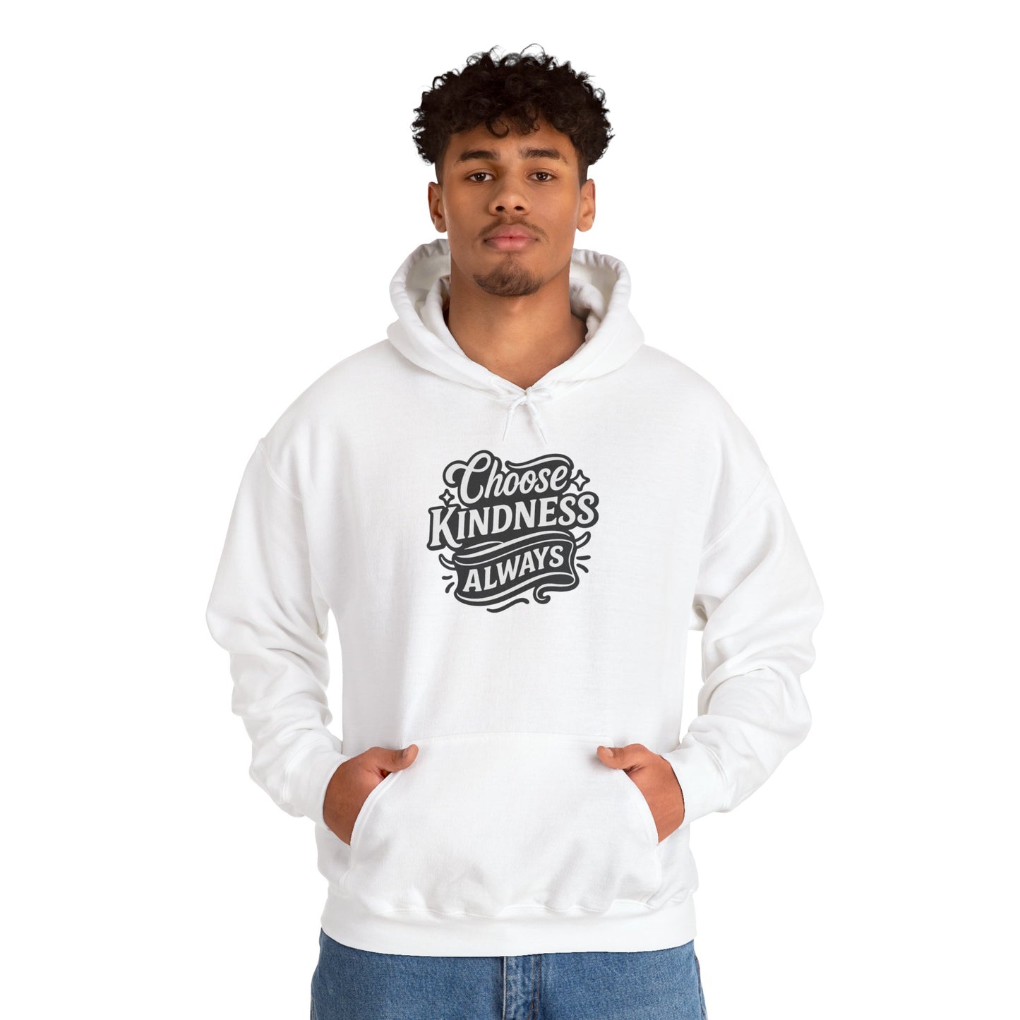 Choose Kindness Unisex Hoodie | Positive Vibes Sweatshirt | Gifts for Friends | Casual Comfort Wear | Ideal for Everyday & Holidays