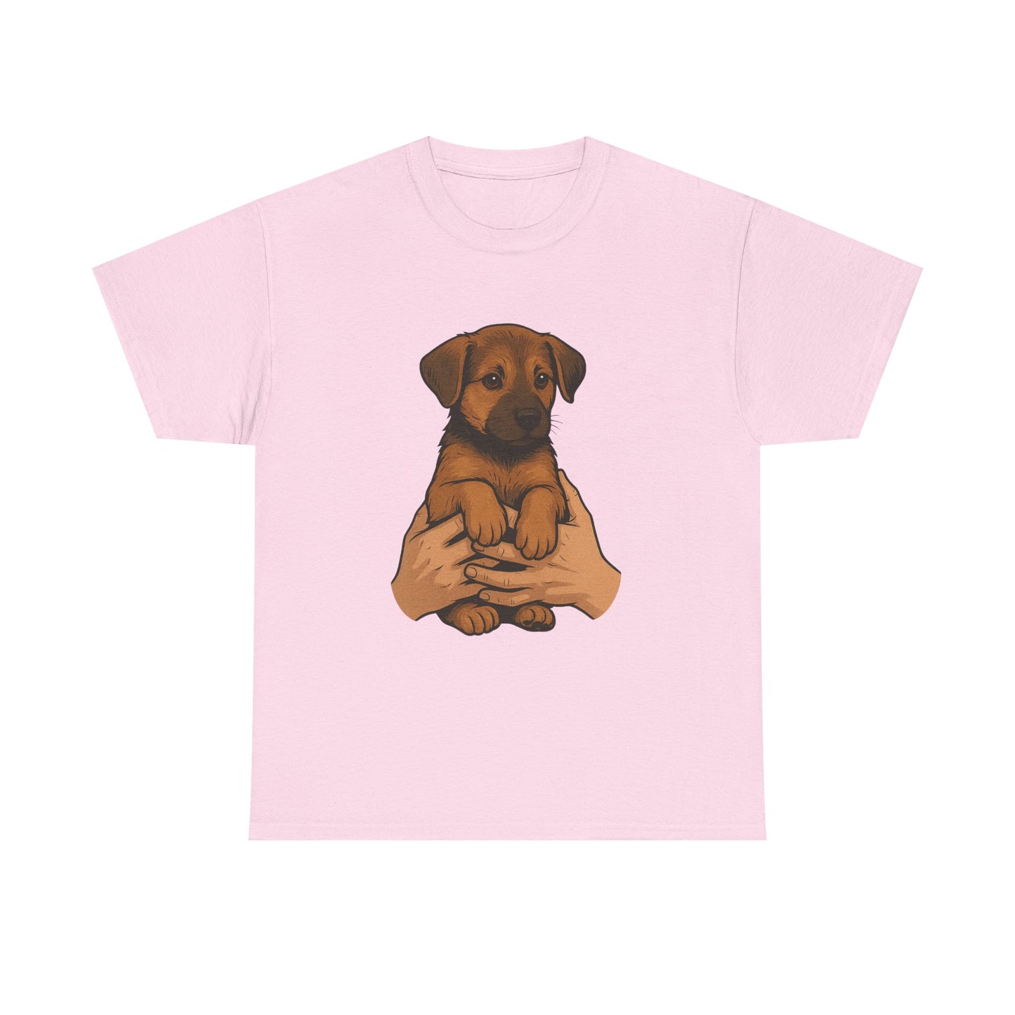 Adorable Puppy Love Unisex Tee - Perfect Gift for Dog Lovers, Animal Rescue Advocates, Pet Adoption Events, Casual Wear, Gift for Dogs