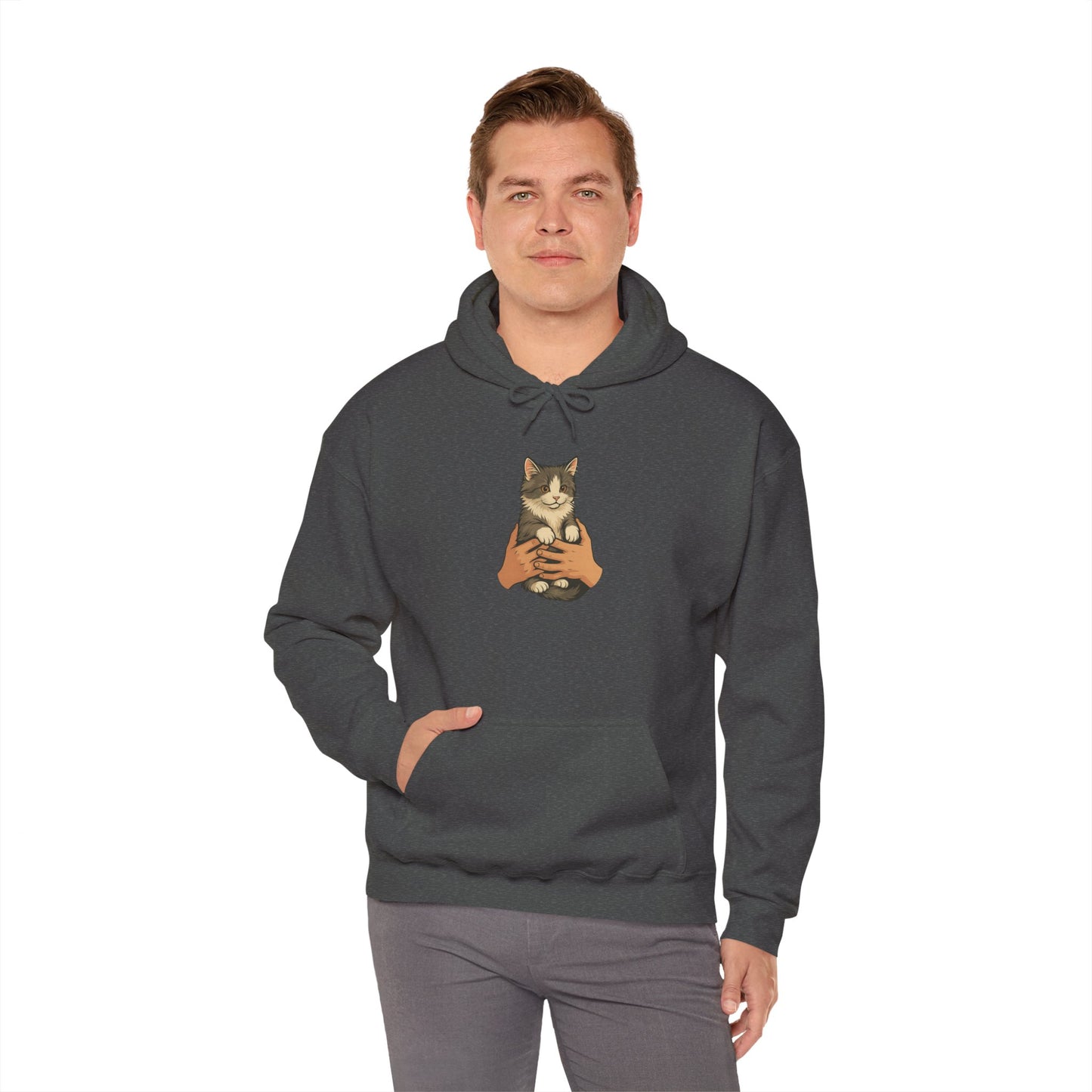 Cat Lover's Unisex Hoodie | Cozy Cat Sweatshirt, Gift for Cat Owners, Cute Animal Apparel, Perfect for Casual Outings, Birthday Present