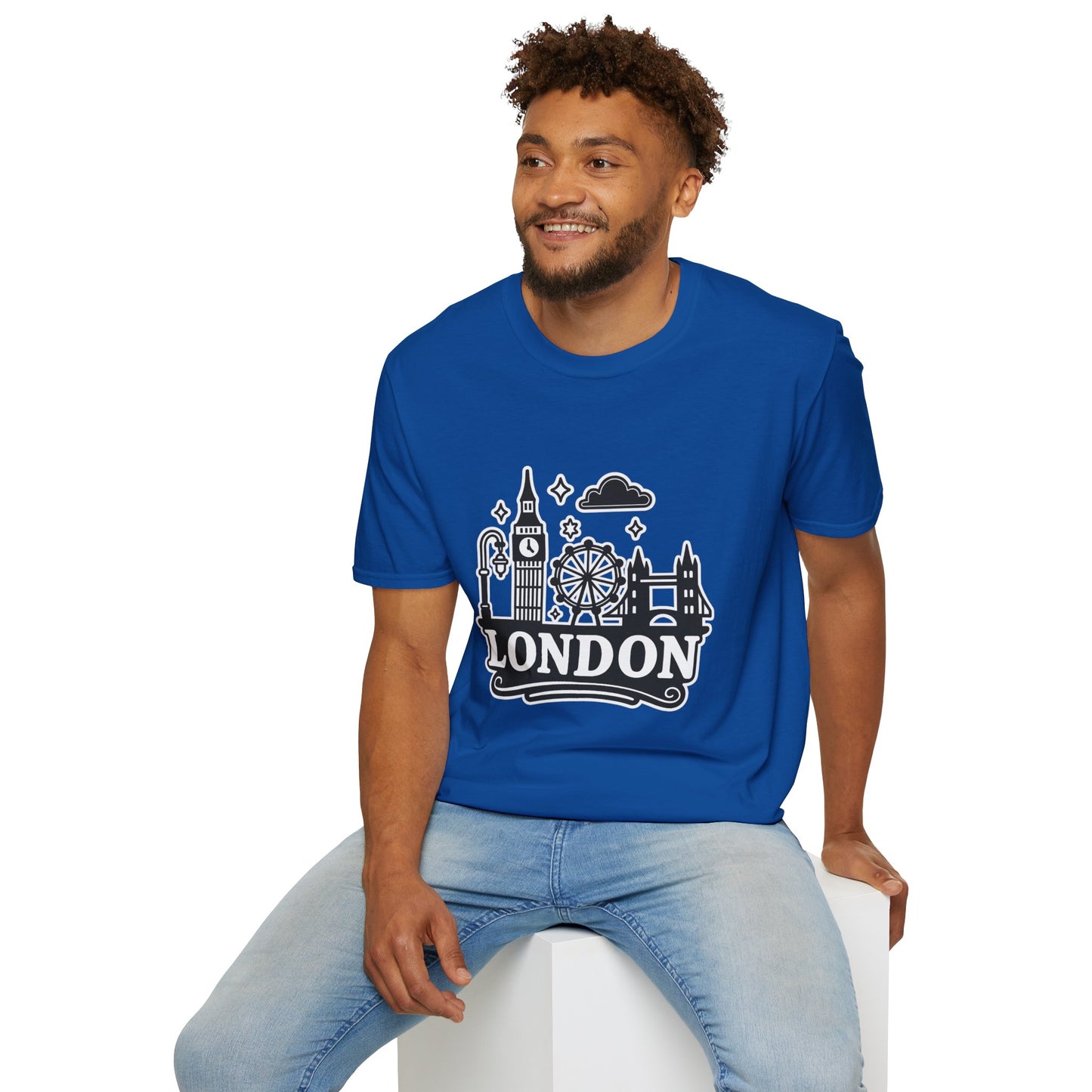 London Skyline Graphic Unisex T-Shirt, Travel Shirt, City Lover Gift, Holiday Apparel, Souvenir Tee