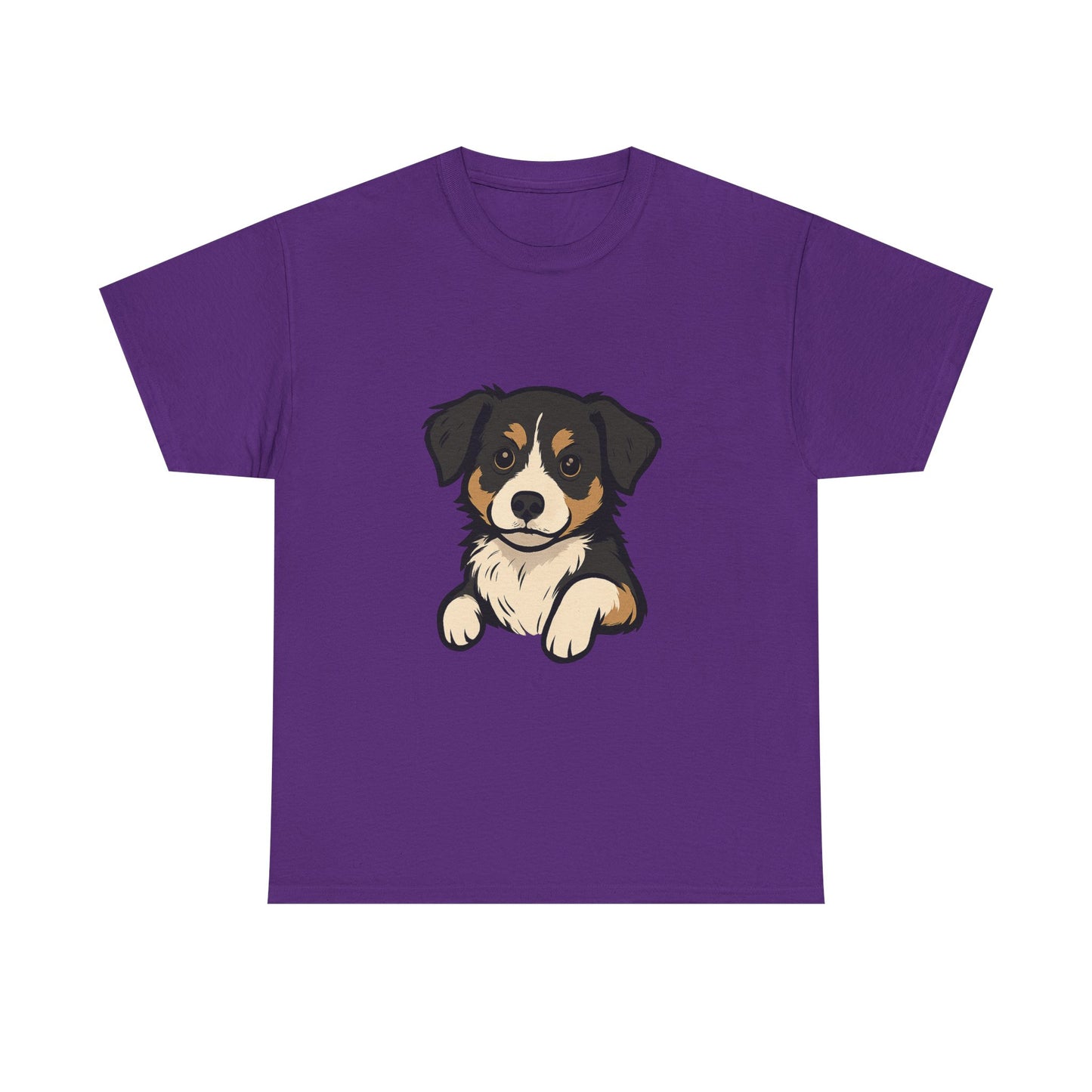Adorable Dog Graphic Tee, Pet Lover Shirt, Gift for Dog Owners, Casual Everyday Wear, Doggie Vibes T-Shirt