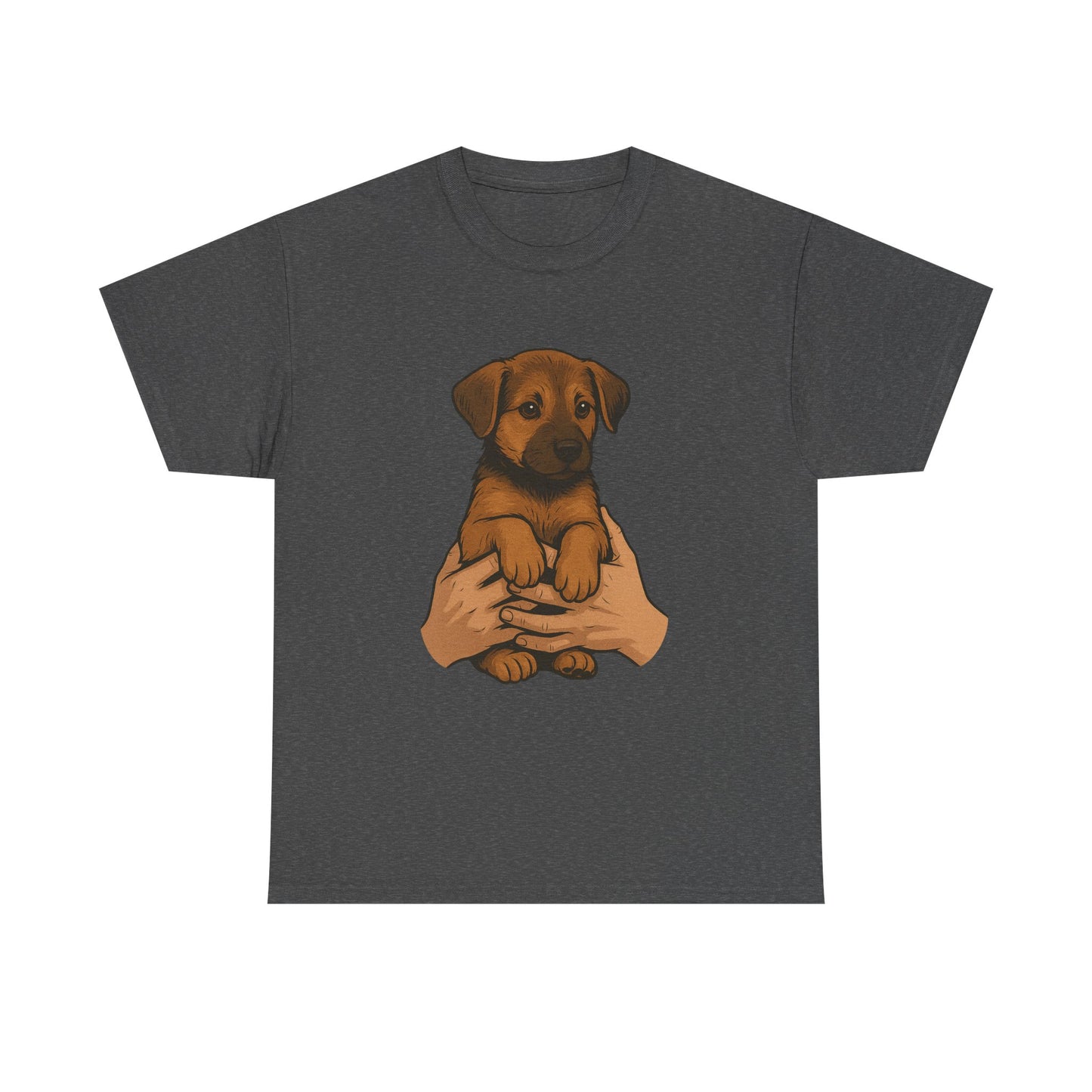 Adorable Puppy Love Unisex Tee - Perfect Gift for Dog Lovers, Animal Rescue Advocates, Pet Adoption Events, Casual Wear, Gift for Dogs