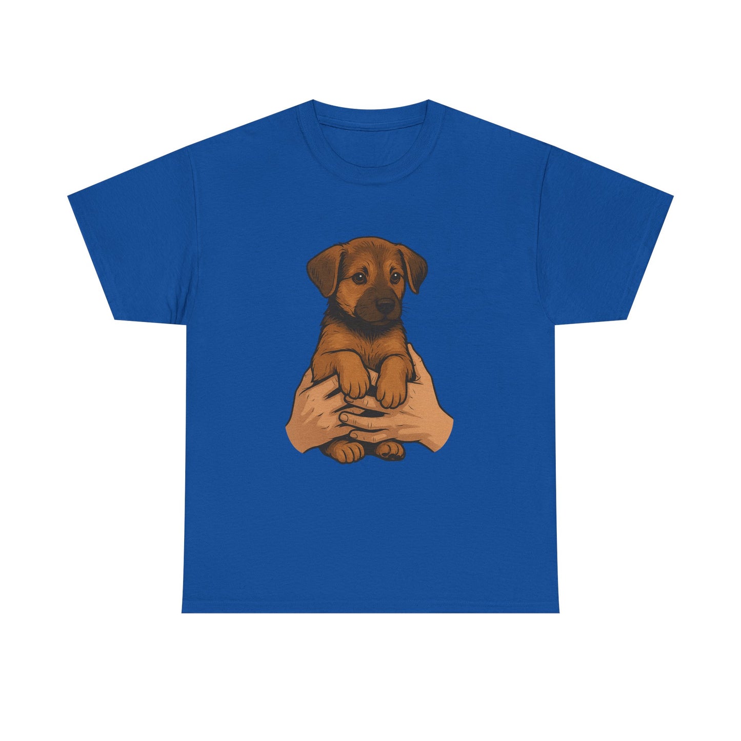 Adorable Puppy Love Unisex Tee - Perfect Gift for Dog Lovers, Animal Rescue Advocates, Pet Adoption Events, Casual Wear, Gift for Dogs