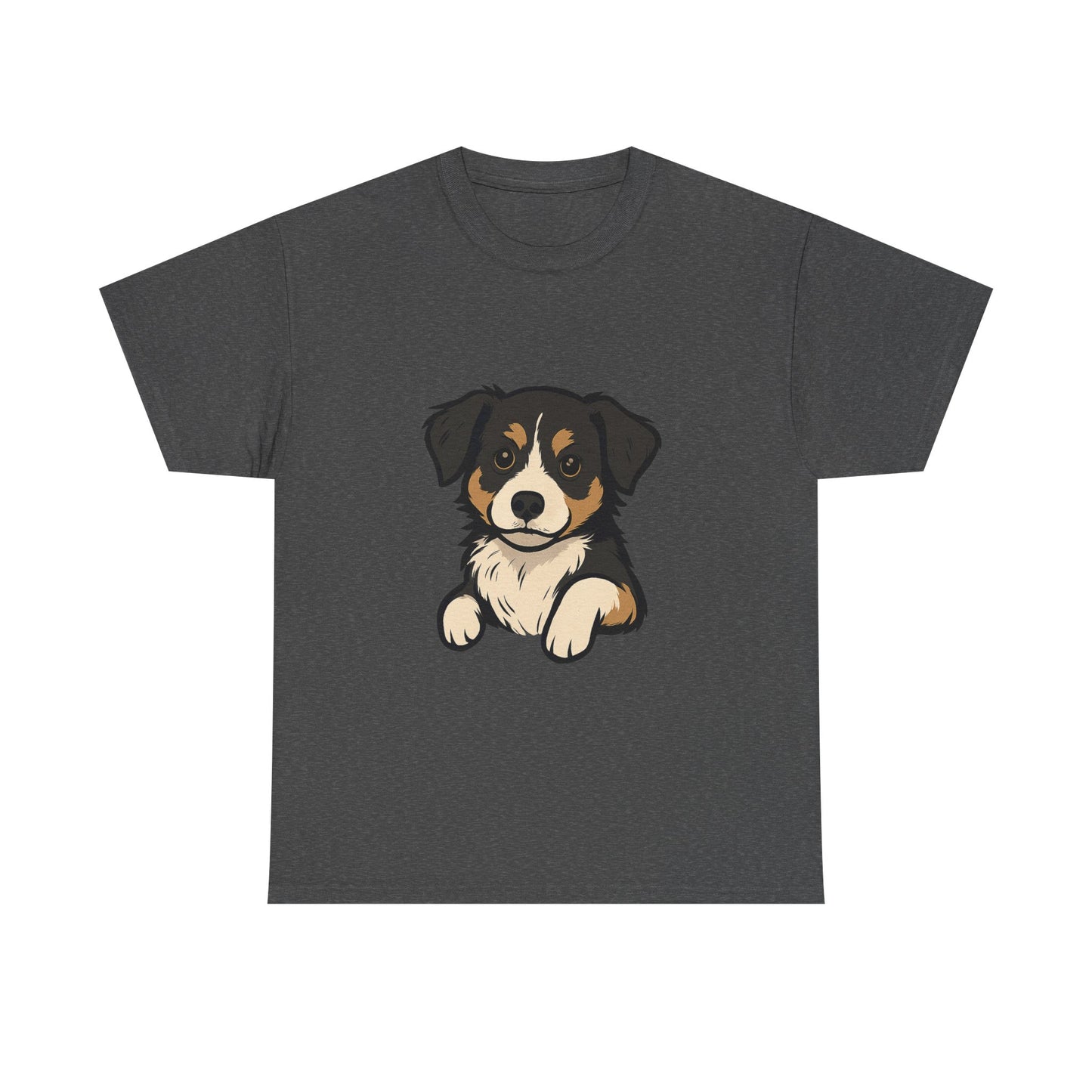 Adorable Dog Graphic Tee, Pet Lover Shirt, Gift for Dog Owners, Casual Everyday Wear, Doggie Vibes T-Shirt