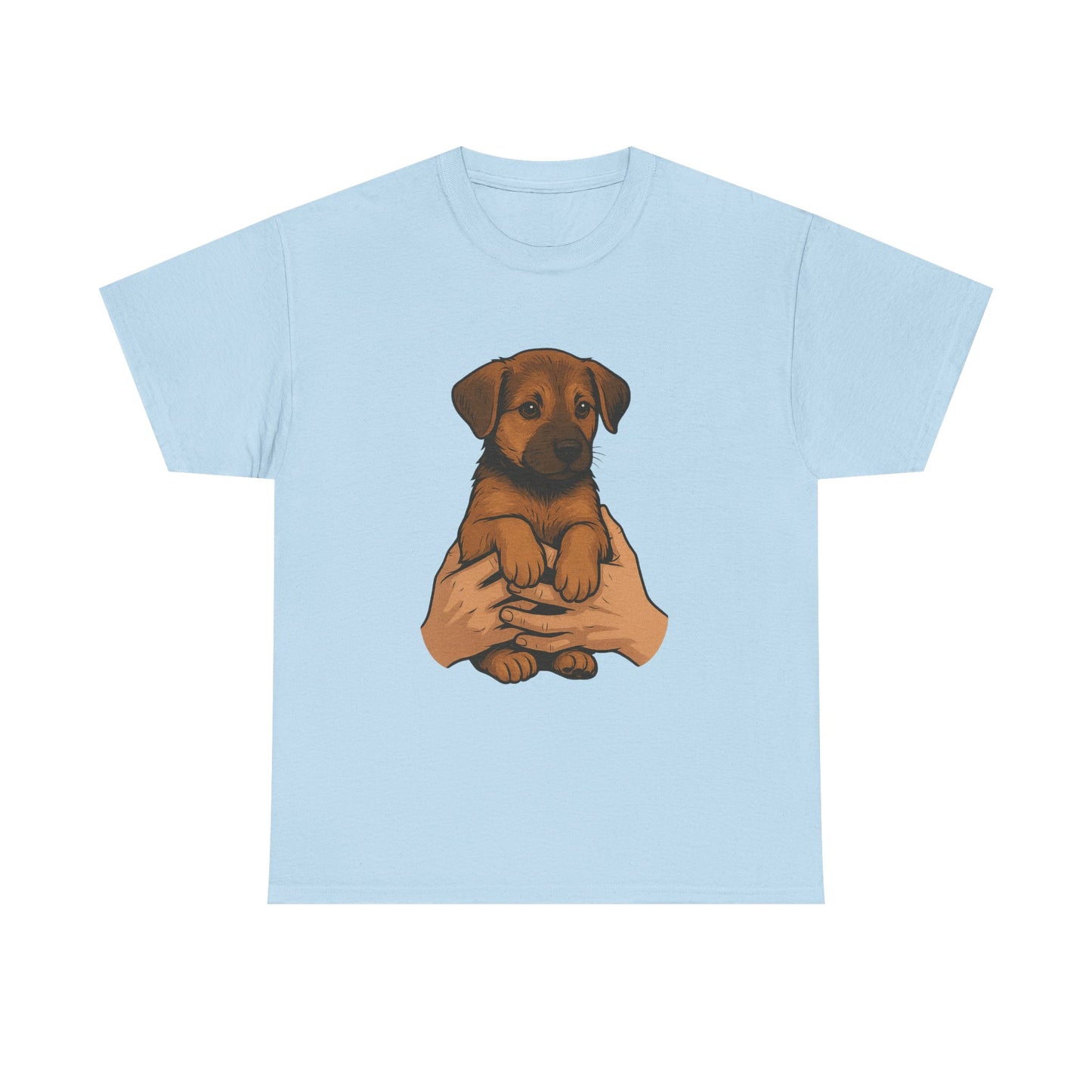 Adorable Puppy Love Unisex Tee - Perfect Gift for Dog Lovers, Animal Rescue Advocates, Pet Adoption Events, Casual Wear, Gift for Dogs