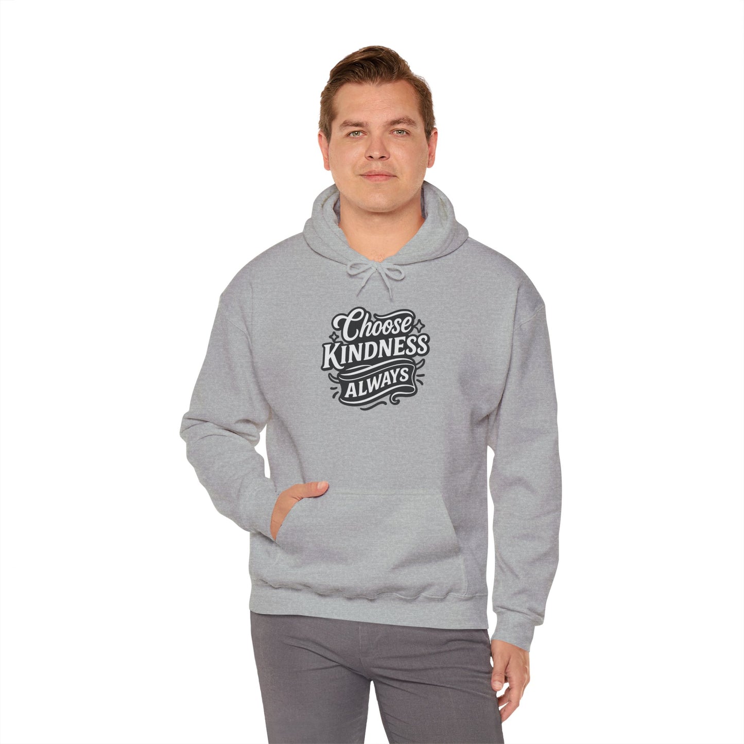 Choose Kindness Unisex Hoodie | Positive Vibes Sweatshirt | Gifts for Friends | Casual Comfort Wear | Ideal for Everyday & Holidays