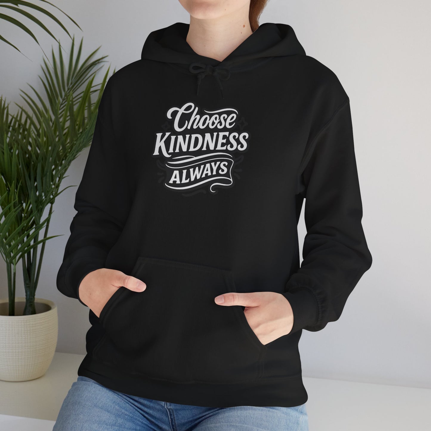 Choose Kindness Unisex Hoodie | Positive Vibes Sweatshirt | Gifts for Friends | Casual Comfort Wear | Ideal for Everyday & Holidays