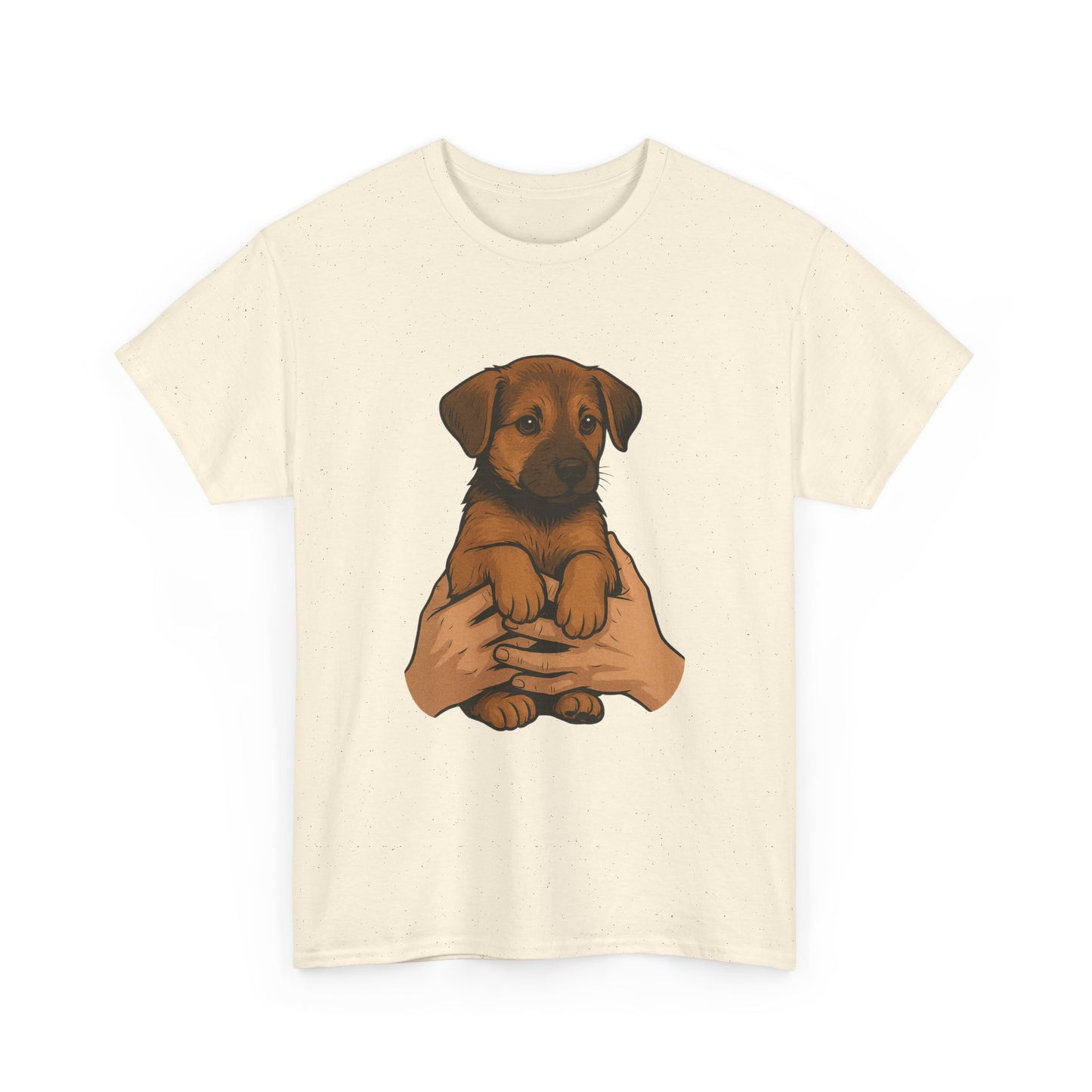 Adorable Puppy Love Unisex Tee - Perfect Gift for Dog Lovers, Animal Rescue Advocates, Pet Adoption Events, Casual Wear, Gift for Dogs