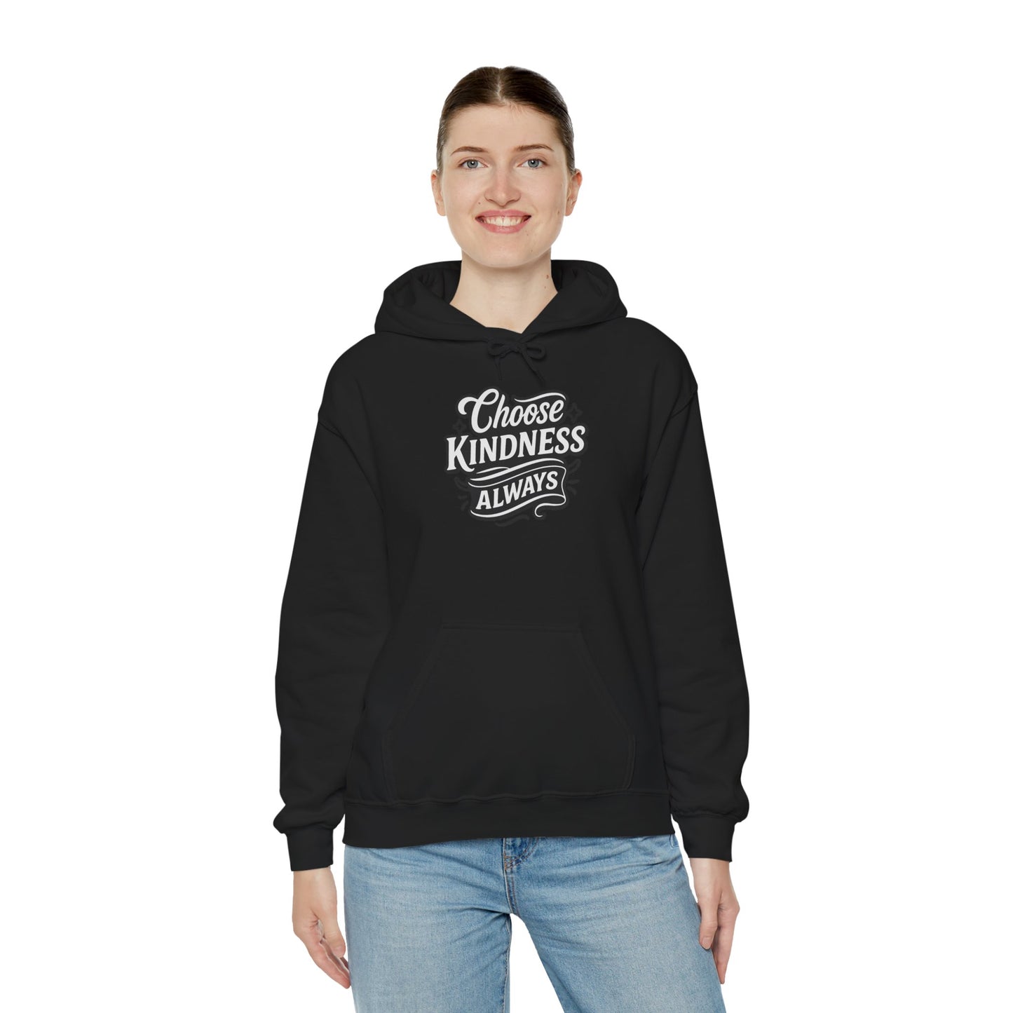 Choose Kindness Unisex Hoodie | Positive Vibes Sweatshirt | Gifts for Friends | Casual Comfort Wear | Ideal for Everyday & Holidays