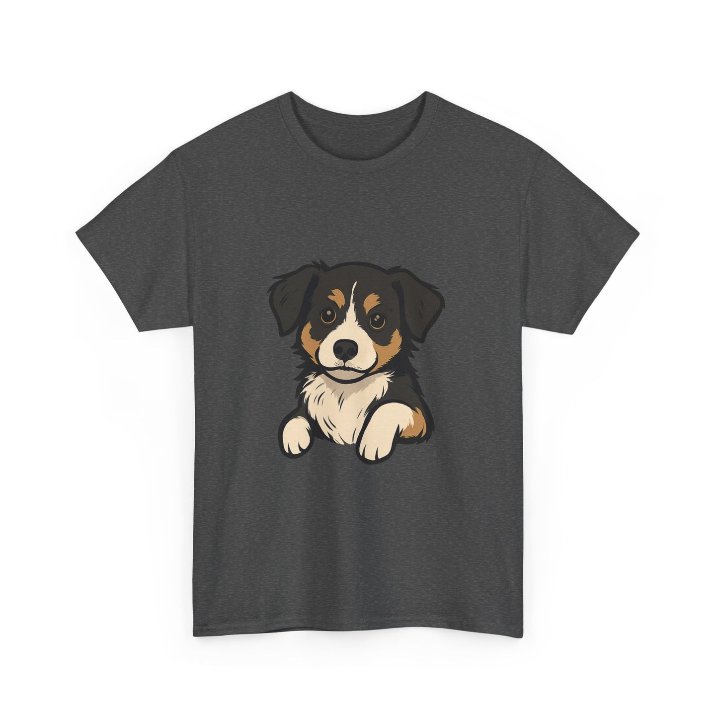 Adorable Dog Graphic Tee, Pet Lover Shirt, Gift for Dog Owners, Casual Everyday Wear, Doggie Vibes T-Shirt