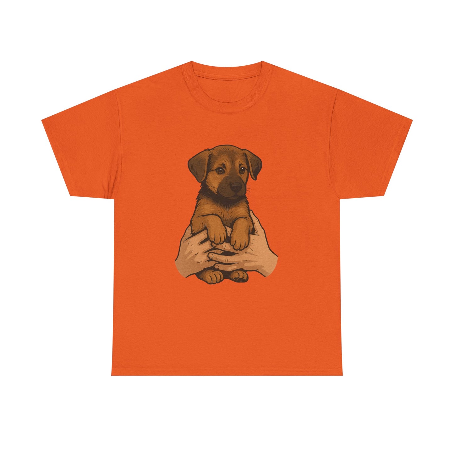 Adorable Puppy Love Unisex Tee - Perfect Gift for Dog Lovers, Animal Rescue Advocates, Pet Adoption Events, Casual Wear, Gift for Dogs