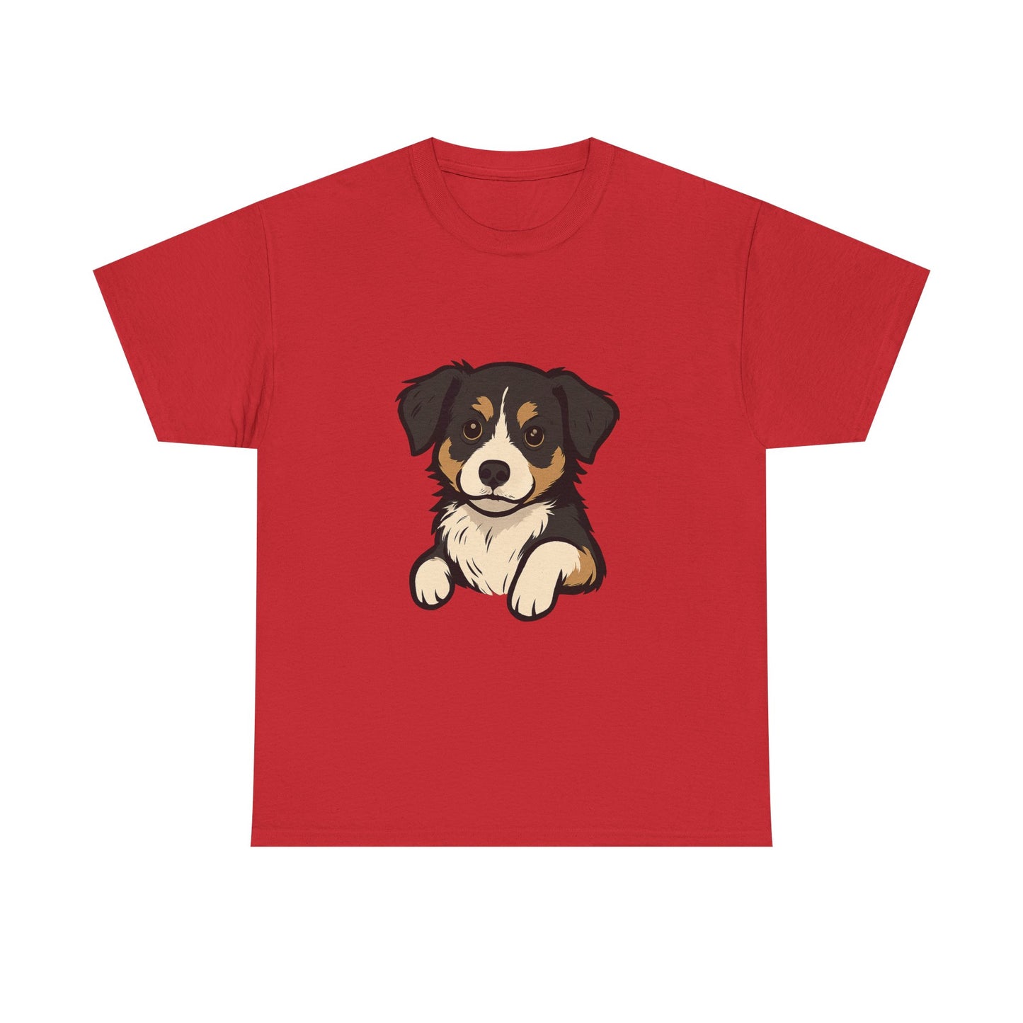 Adorable Dog Graphic Tee, Pet Lover Shirt, Gift for Dog Owners, Casual Everyday Wear, Doggie Vibes T-Shirt
