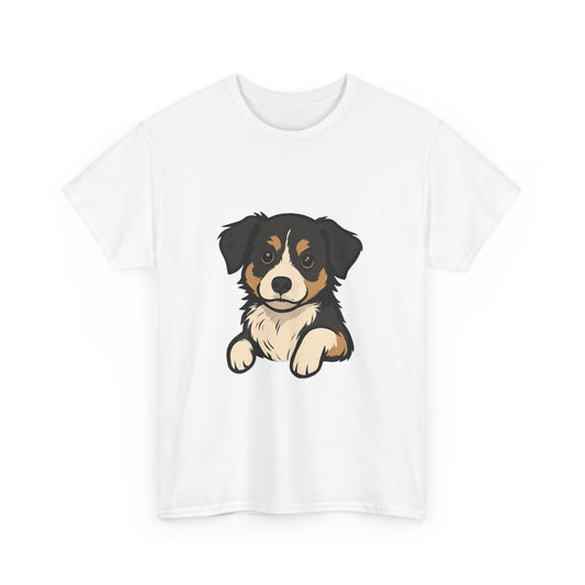 Adorable Dog Graphic Tee, Pet Lover Shirt, Gift for Dog Owners, Casual Everyday Wear, Doggie Vibes T-Shirt