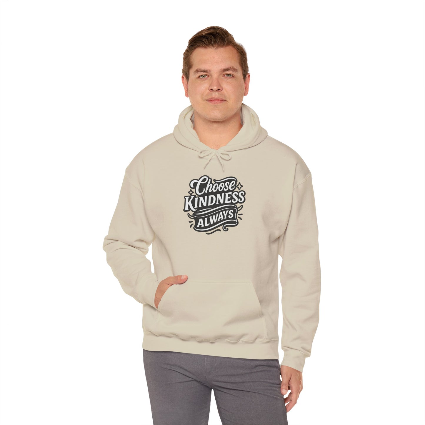 Choose Kindness Unisex Hoodie | Positive Vibes Sweatshirt | Gifts for Friends | Casual Comfort Wear | Ideal for Everyday & Holidays