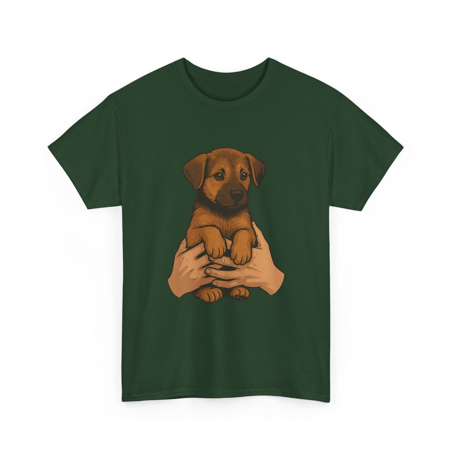 Adorable Puppy Love Unisex Tee - Perfect Gift for Dog Lovers, Animal Rescue Advocates, Pet Adoption Events, Casual Wear, Gift for Dogs