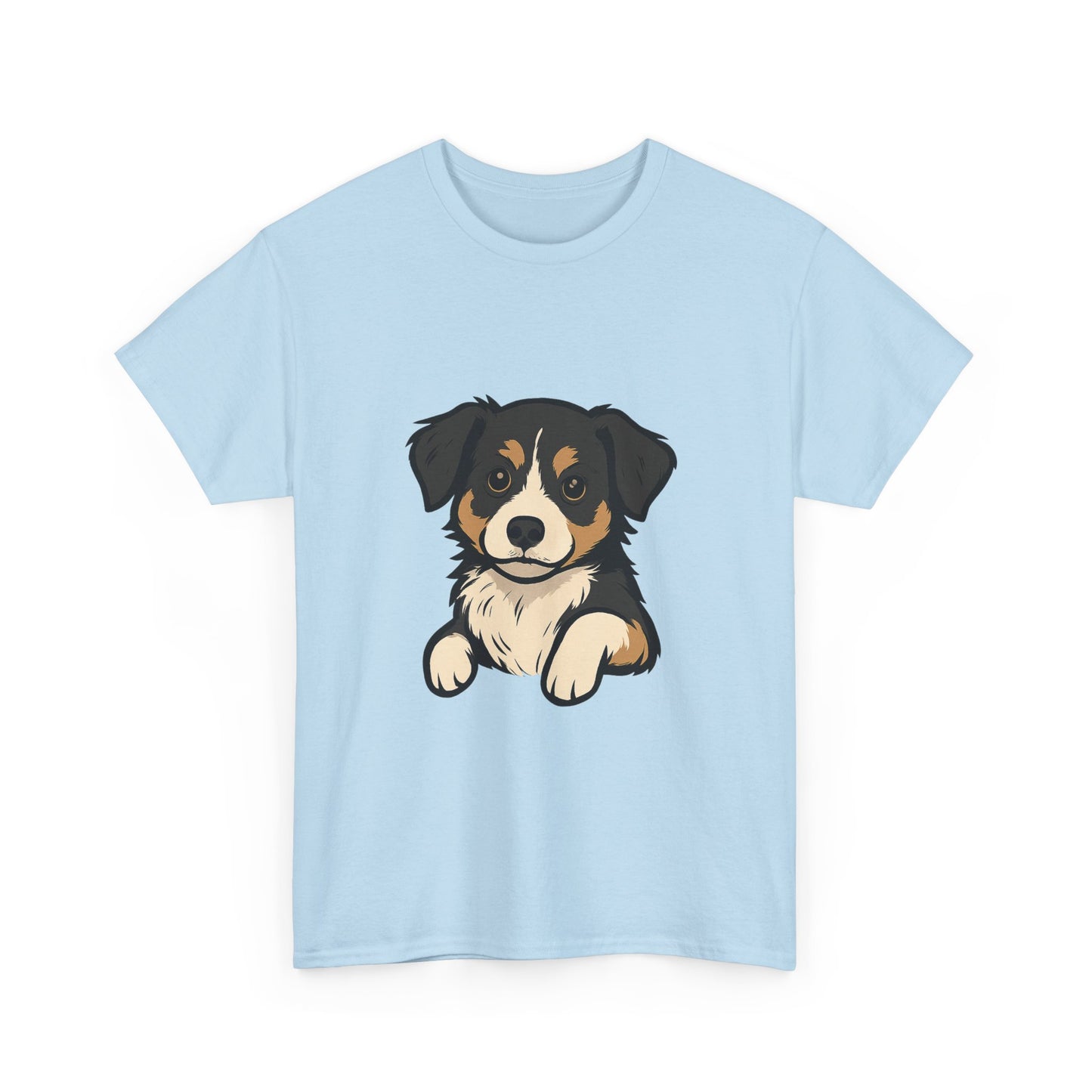 Adorable Dog Graphic Tee, Pet Lover Shirt, Gift for Dog Owners, Casual Everyday Wear, Doggie Vibes T-Shirt