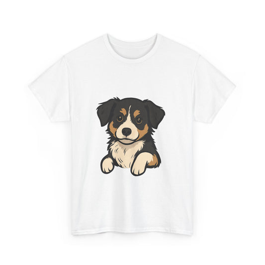 Adorable Dog Graphic Tee, Pet Lover Shirt, Gift for Dog Owners, Casual Everyday Wear, Doggie Vibes T-Shirt