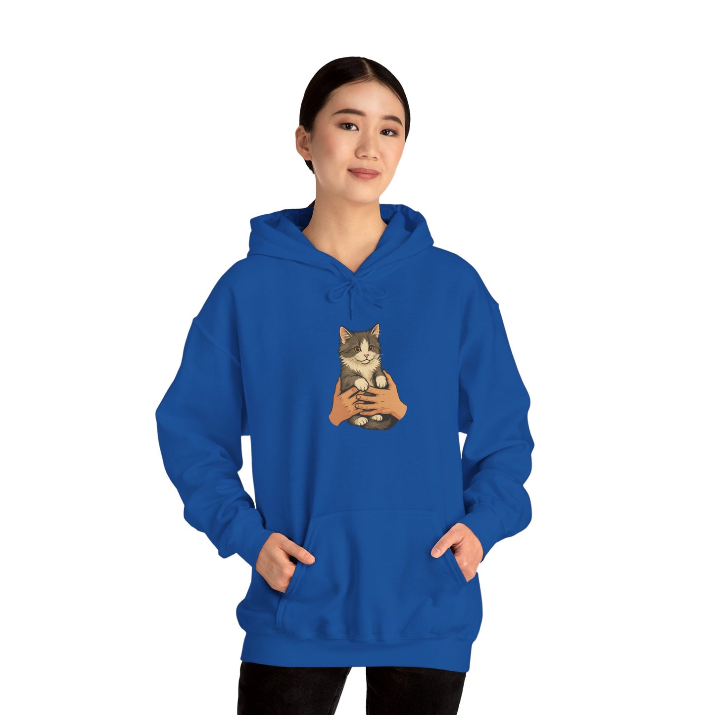 Cat Lover's Unisex Hoodie | Cozy Cat Sweatshirt, Gift for Cat Owners, Cute Animal Apparel, Perfect for Casual Outings, Birthday Present