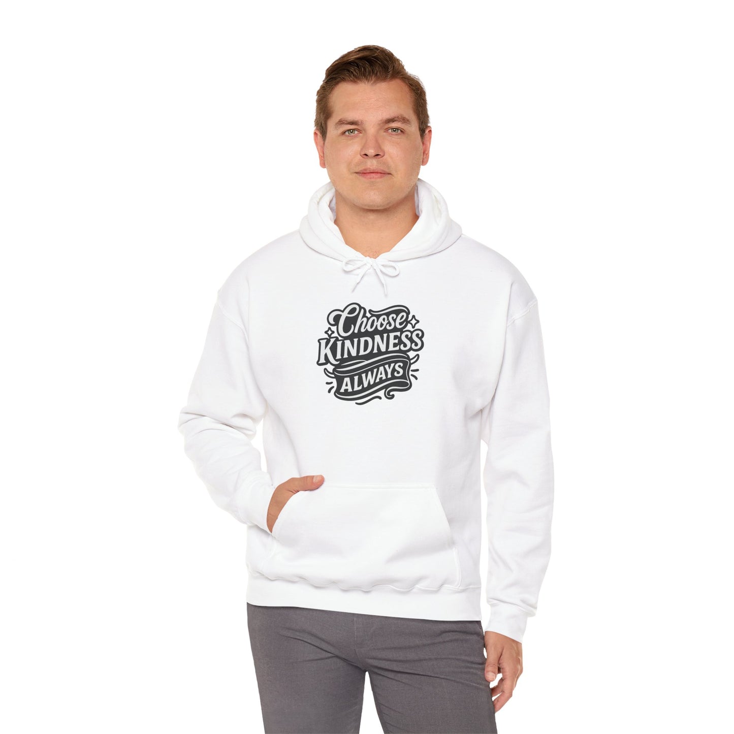 Choose Kindness Unisex Hoodie | Positive Vibes Sweatshirt | Gifts for Friends | Casual Comfort Wear | Ideal for Everyday & Holidays