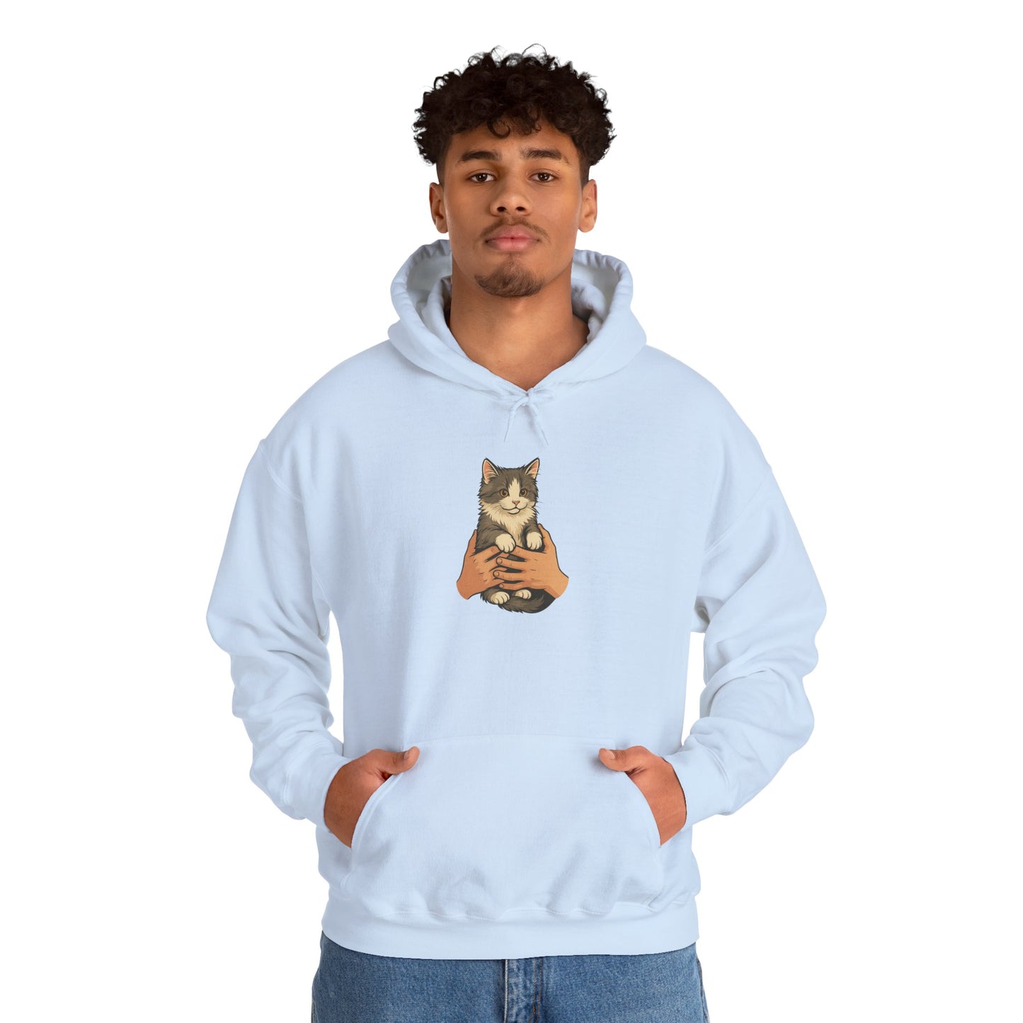 Cat Lover's Unisex Hoodie | Cozy Cat Sweatshirt, Gift for Cat Owners, Cute Animal Apparel, Perfect for Casual Outings, Birthday Present