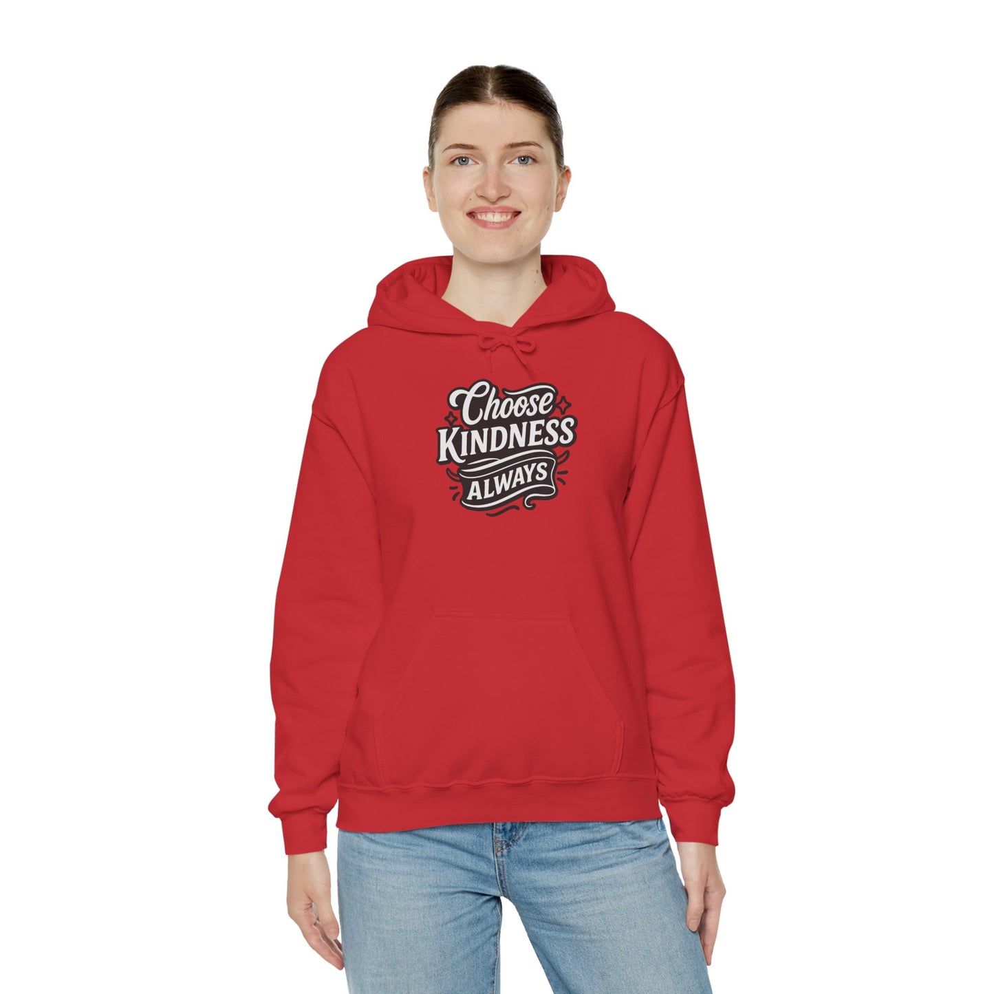 Choose Kindness Unisex Hoodie | Positive Vibes Sweatshirt | Gifts for Friends | Casual Comfort Wear | Ideal for Everyday & Holidays
